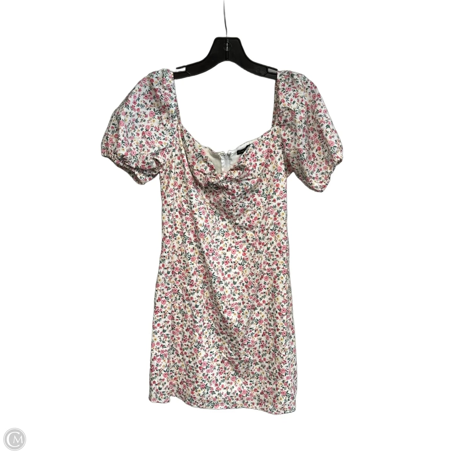 Dress Casual Short By City Triangles In Floral Print, Size: M