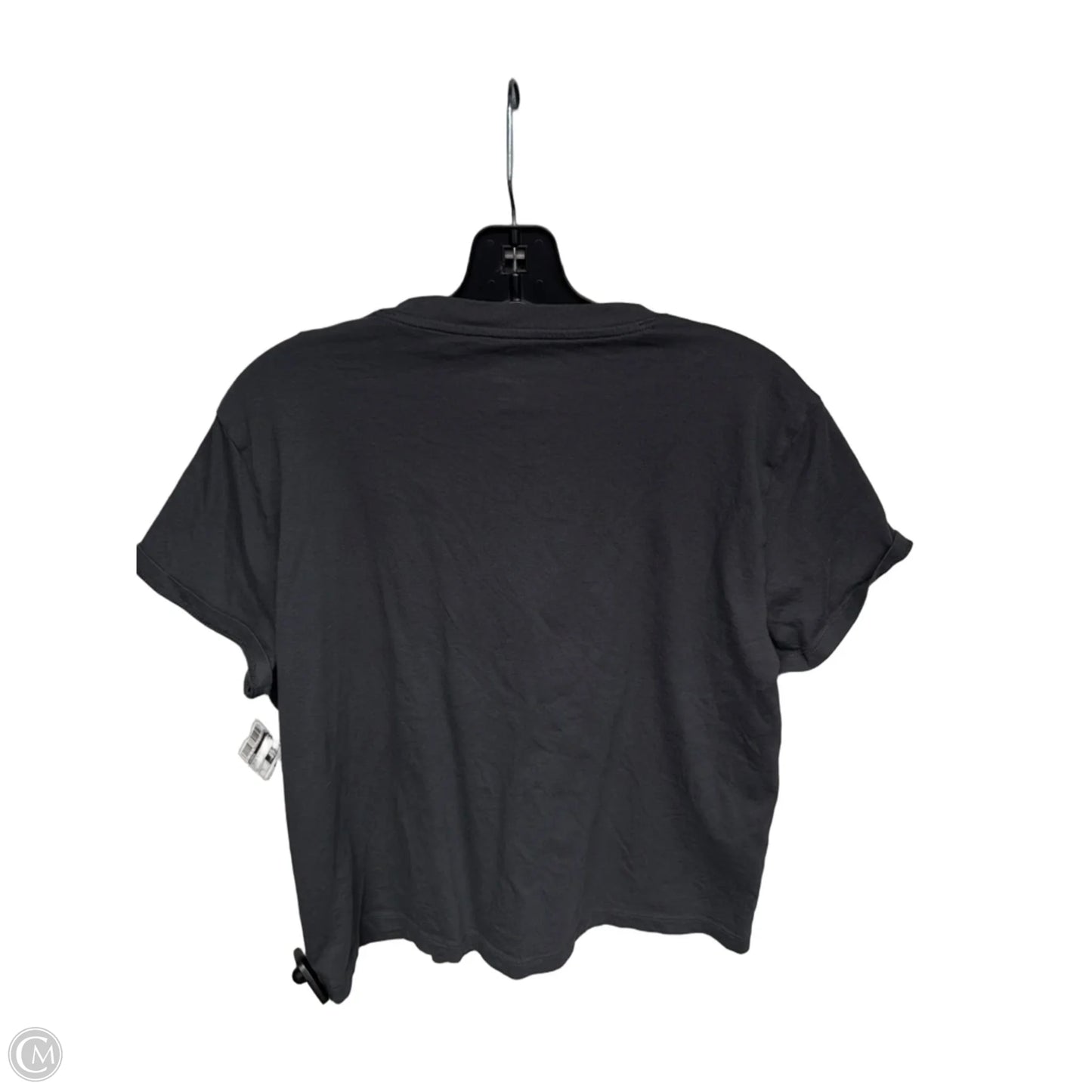 Top Short Sleeve Basic By Evereve In Grey, Size: L