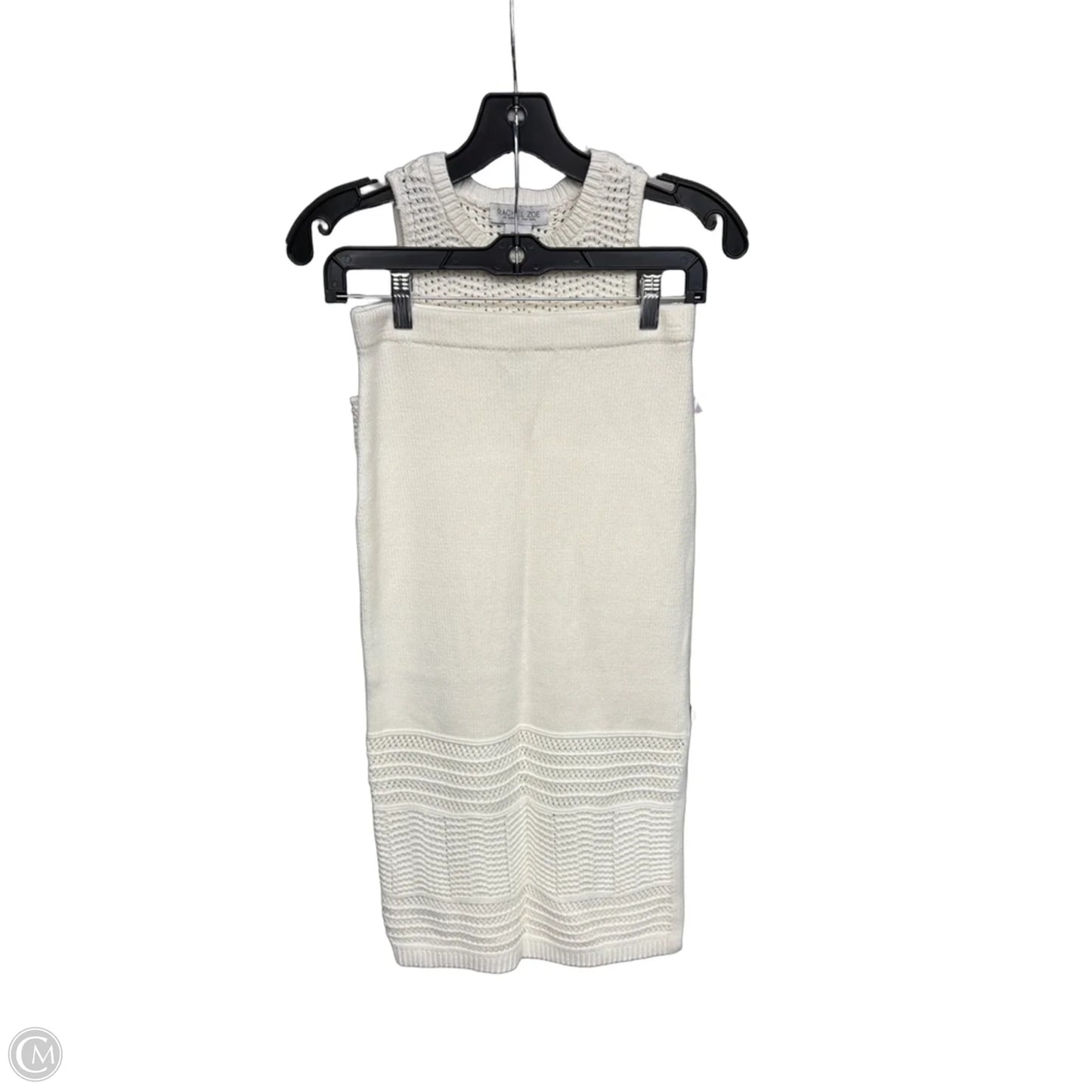 Skirt Set 2pc By Rachel Zoe In Cream, Size: Xs