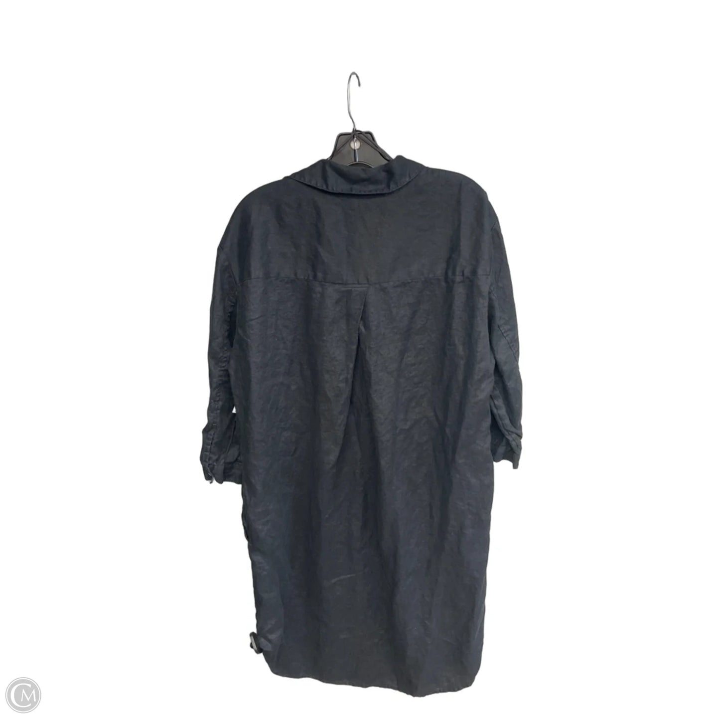Dress Casual Midi By Clothes Mentor In Black, Size: L