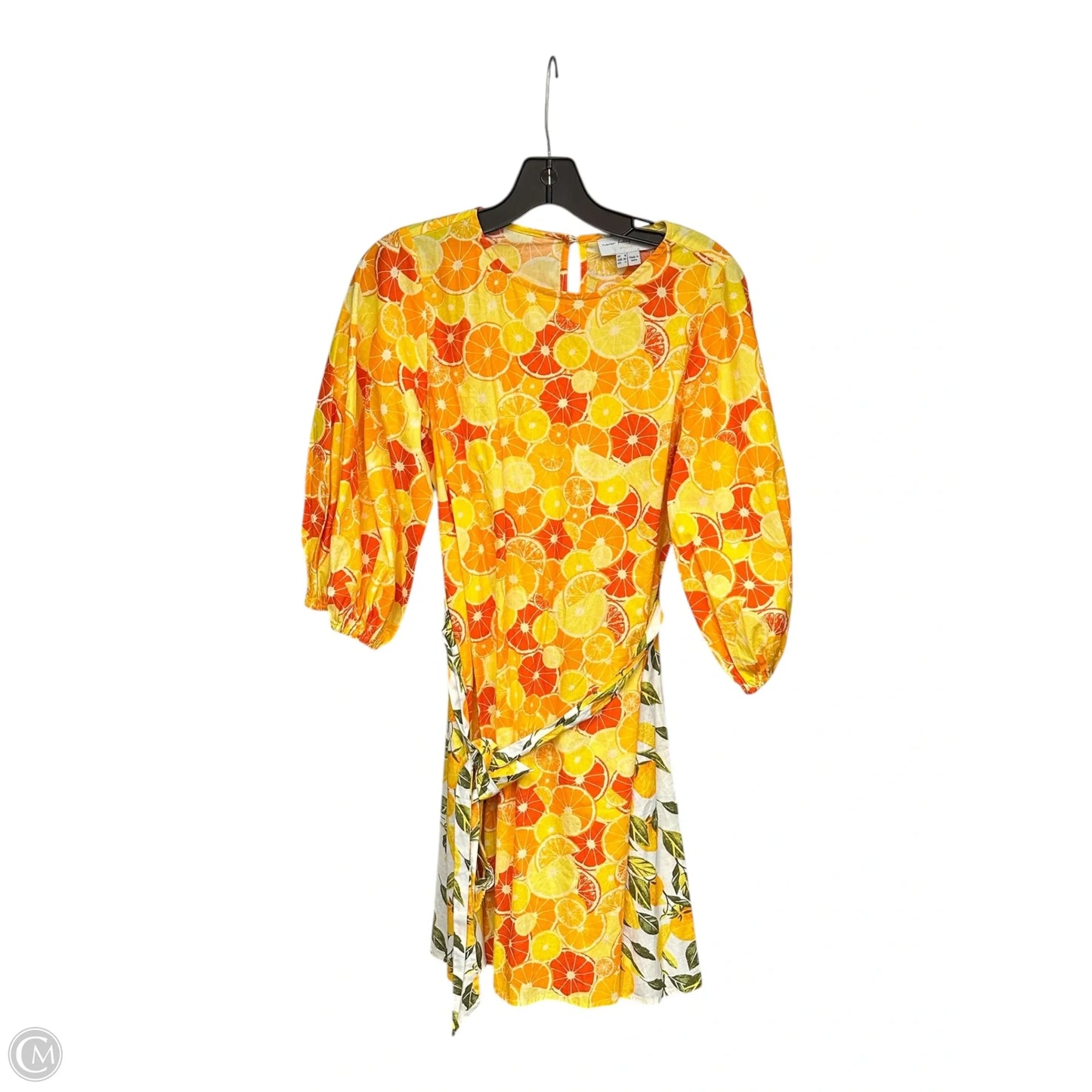 Dress Casual Short By Clothes Mentor In Orange, Size: 4