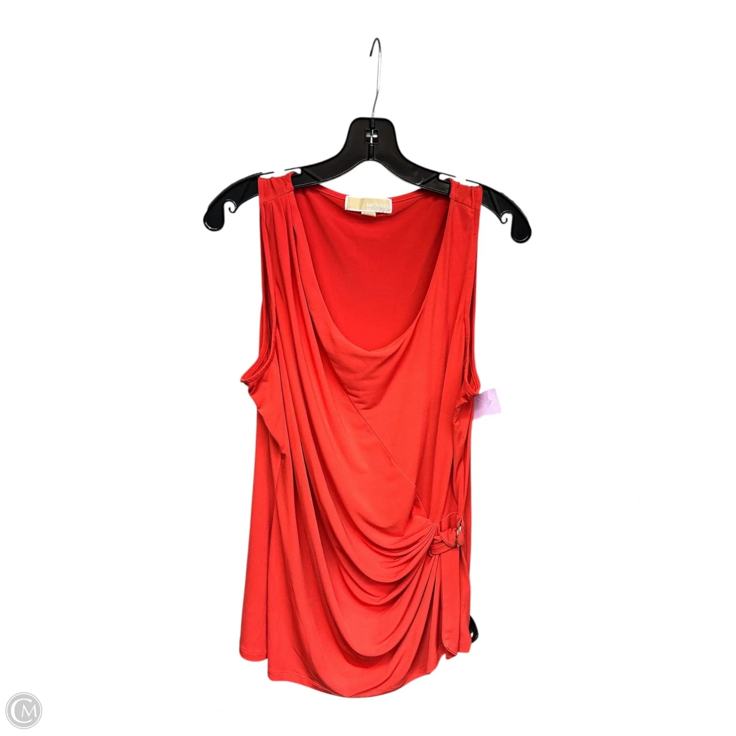 Top Sleeveless By Michael By Michael Kors In Orange, Size: Xl