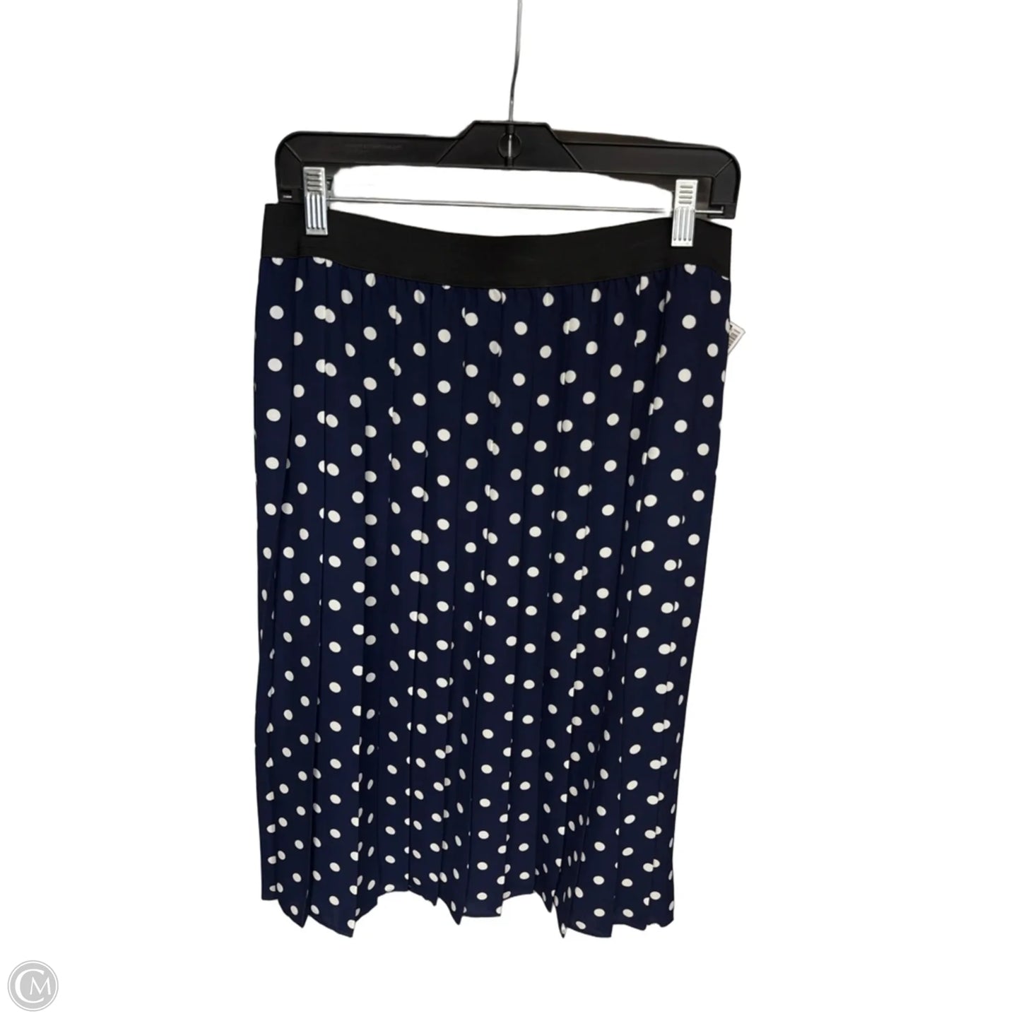 Skirt Midi By Charter Club In Blue & White, Size: 1x