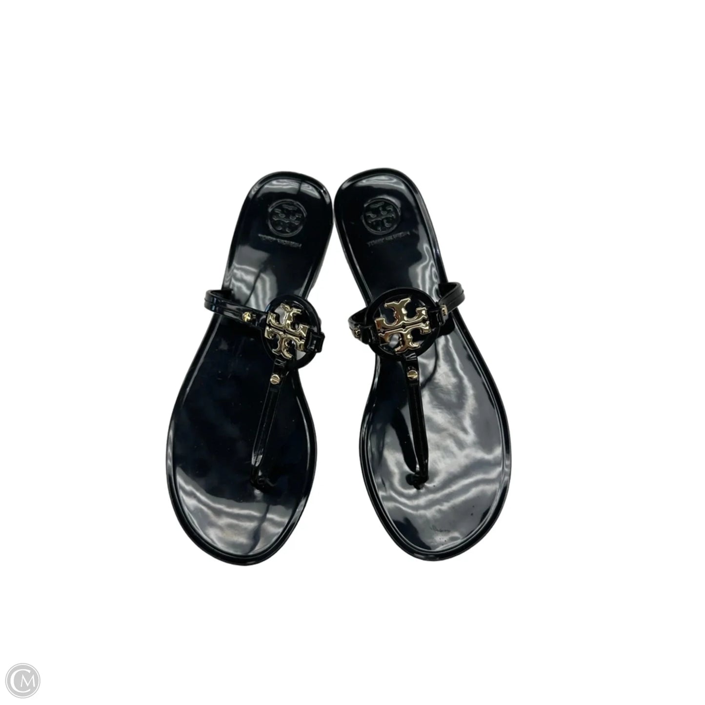 Sandals Designer By Tory Burch In Black, Size: 8