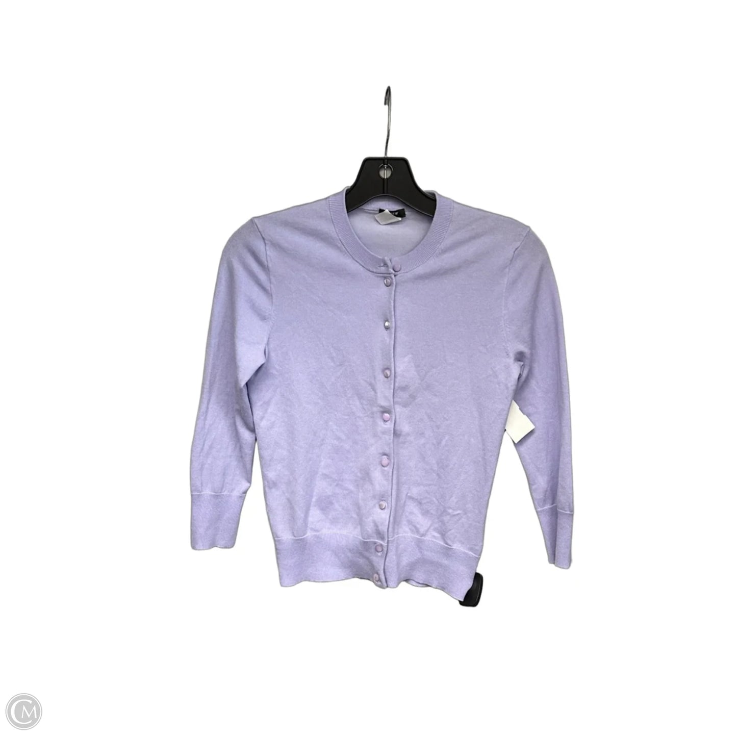 Cardigan By J. Crew In Purple, Size: Xs