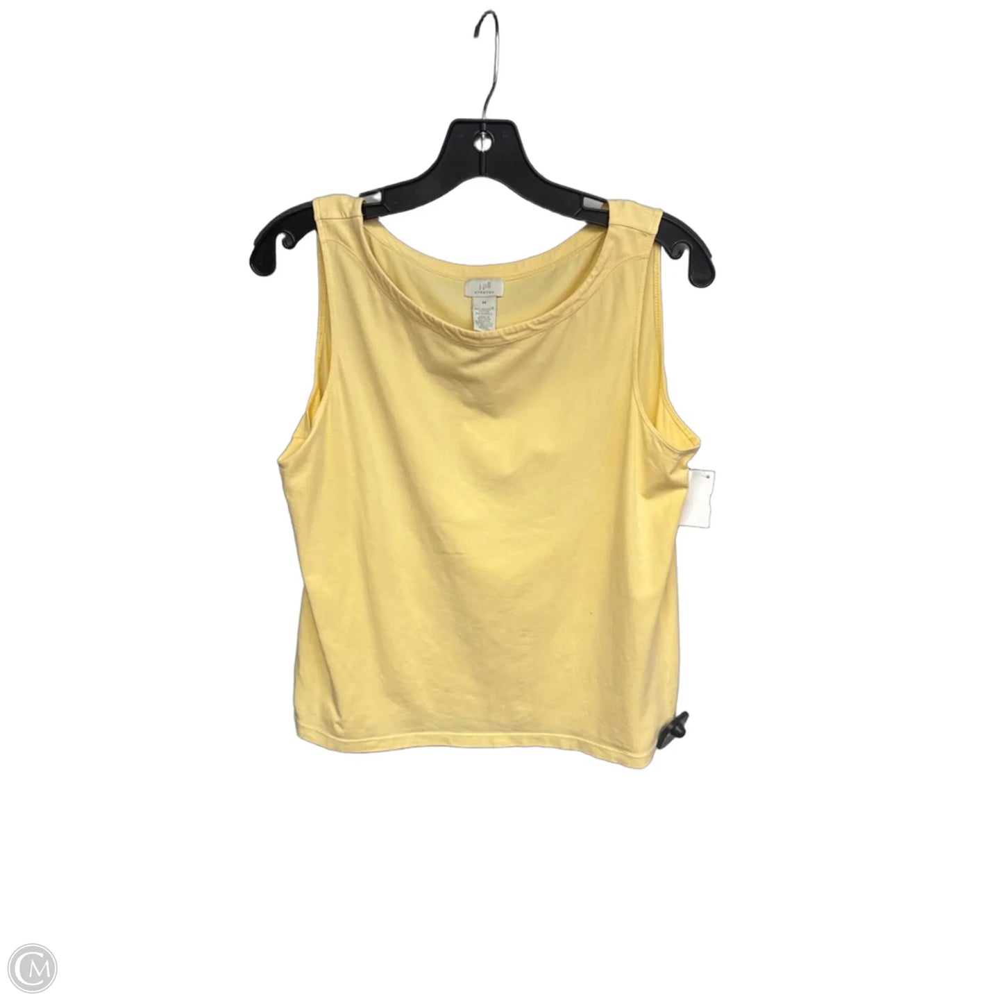 Top Sleeveless By J. Jill In Yellow, Size: M