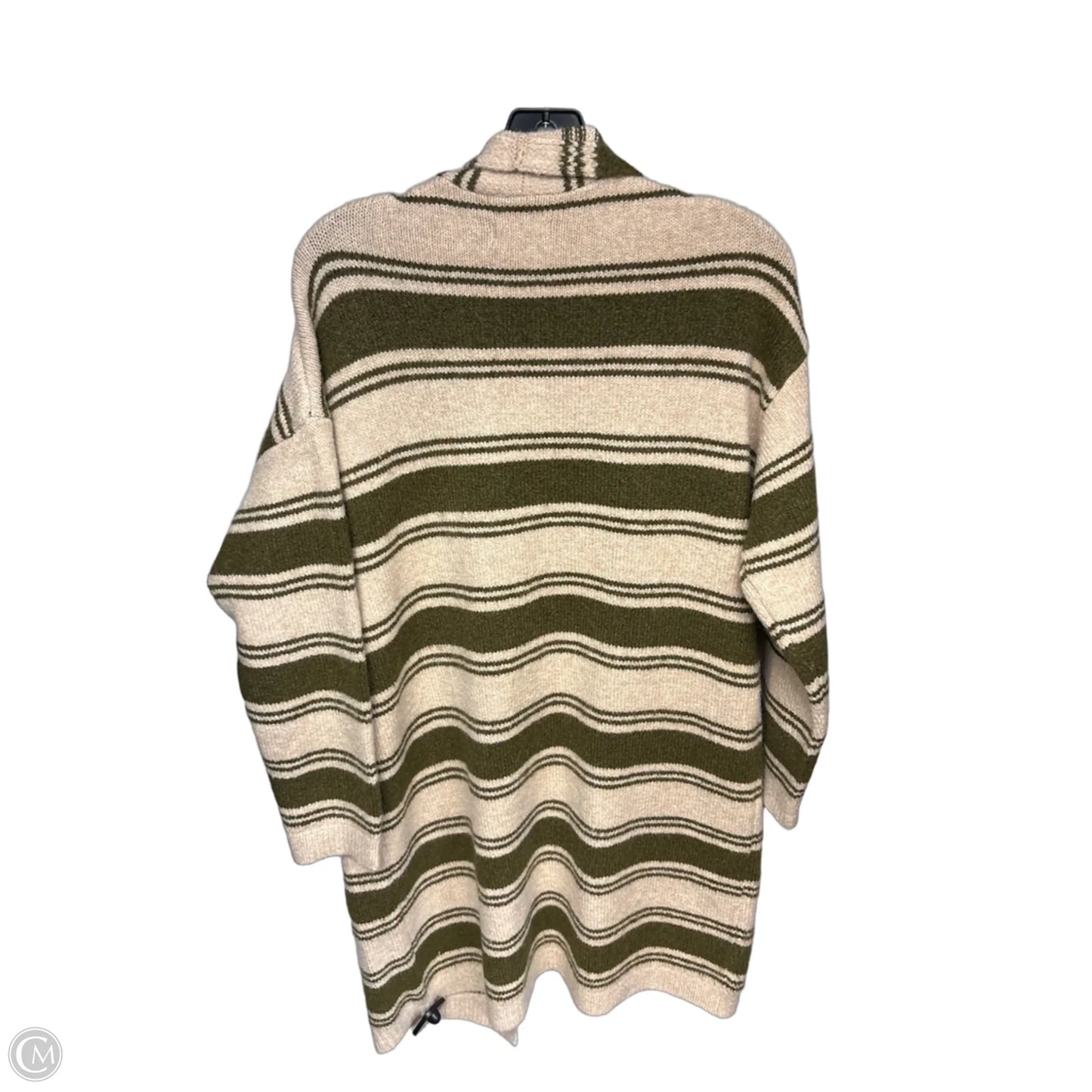 Cardigan By Knox Rose In Green & Tan, Size: Xs