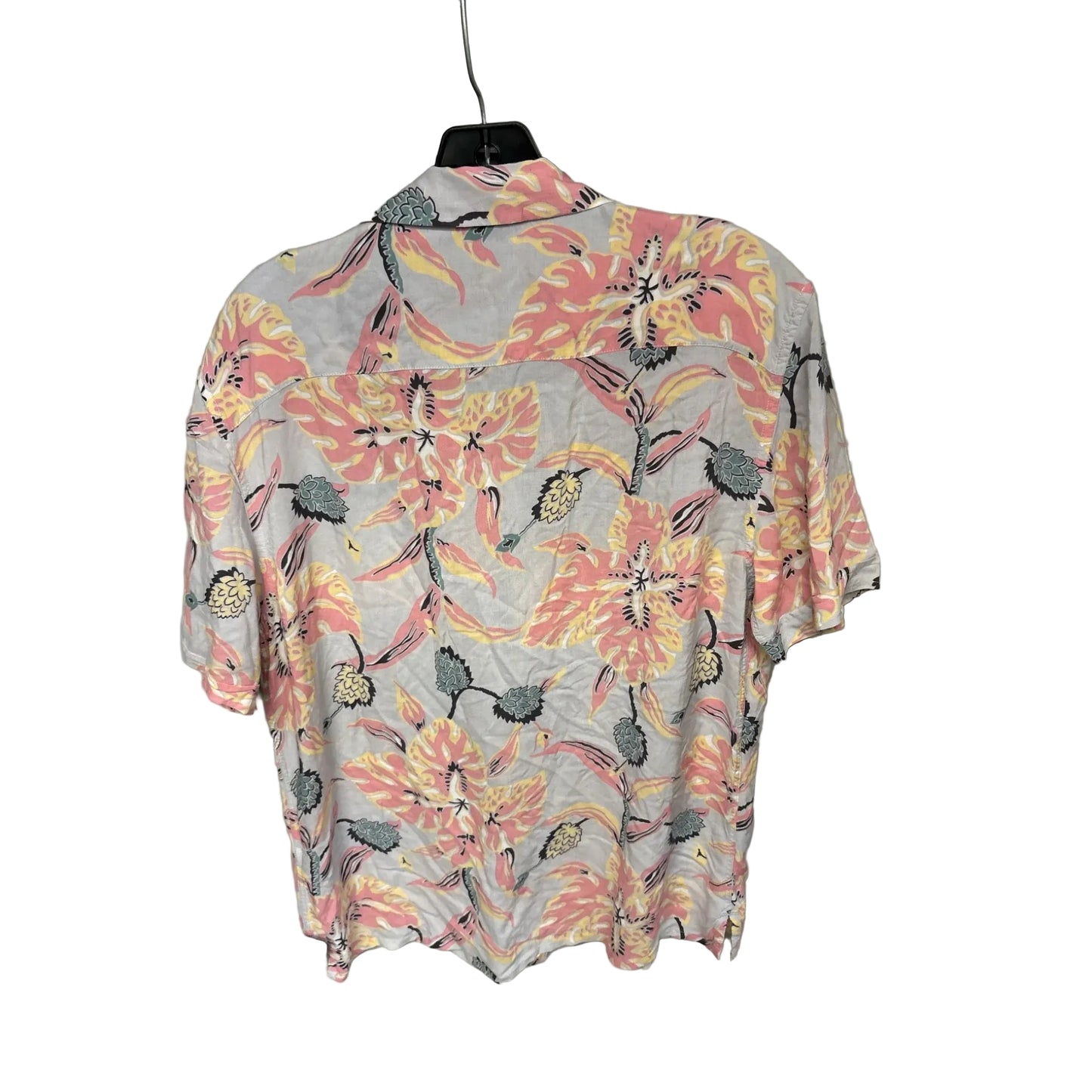 Top Short Sleeve Designer By All Saints In Floral Print, Size: M