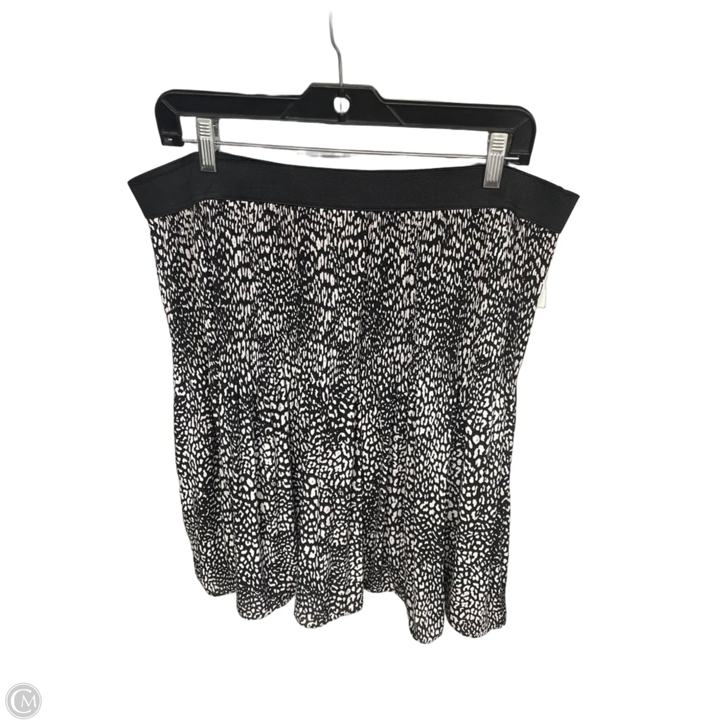 Skirt Mini & Short By Worthington In Black & White, Size: Xlp