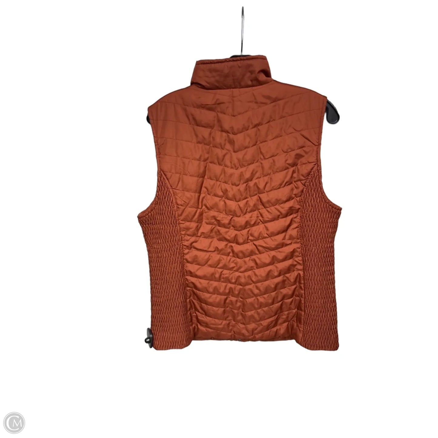 Vest Puffer & Quilted By Christopher And Banks In Orange, Size: L