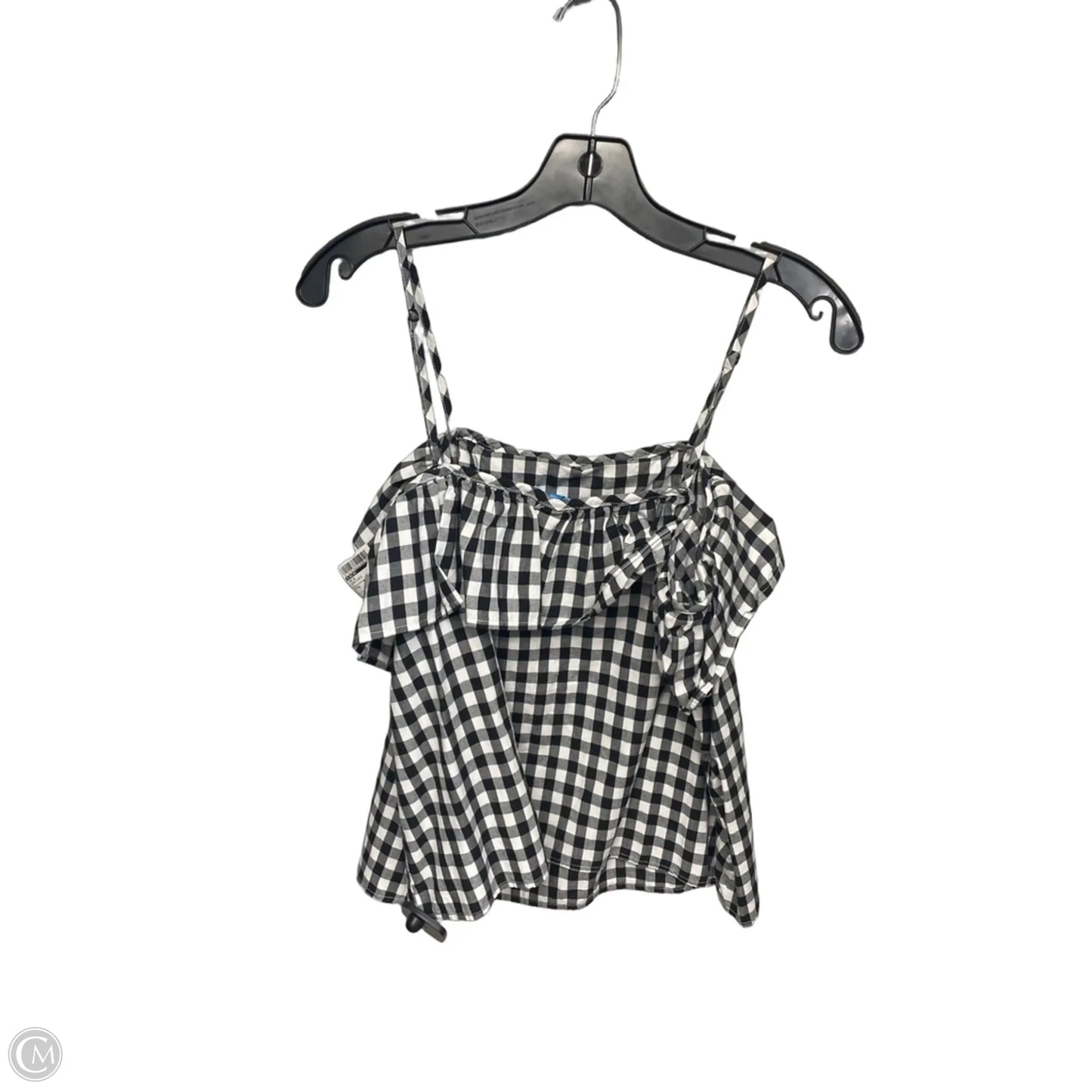 Top Short Sleeve By A New Day In Black & White, Size: M