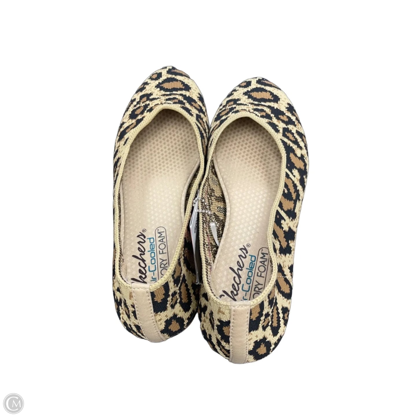 Shoes Flats By Skechers In Animal Print, Size: 7.5