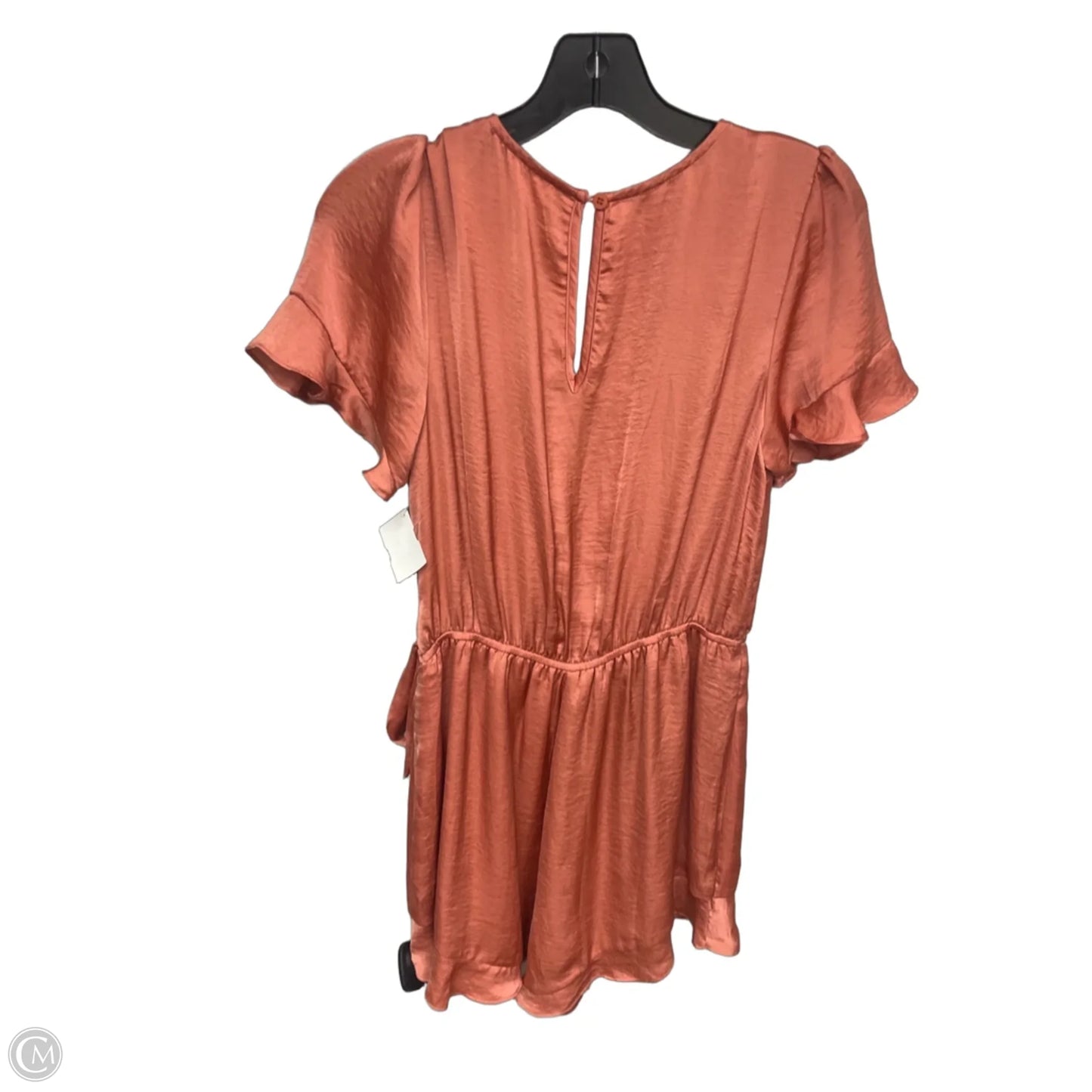 Romper By Hem & Thread In Orange, Size: M