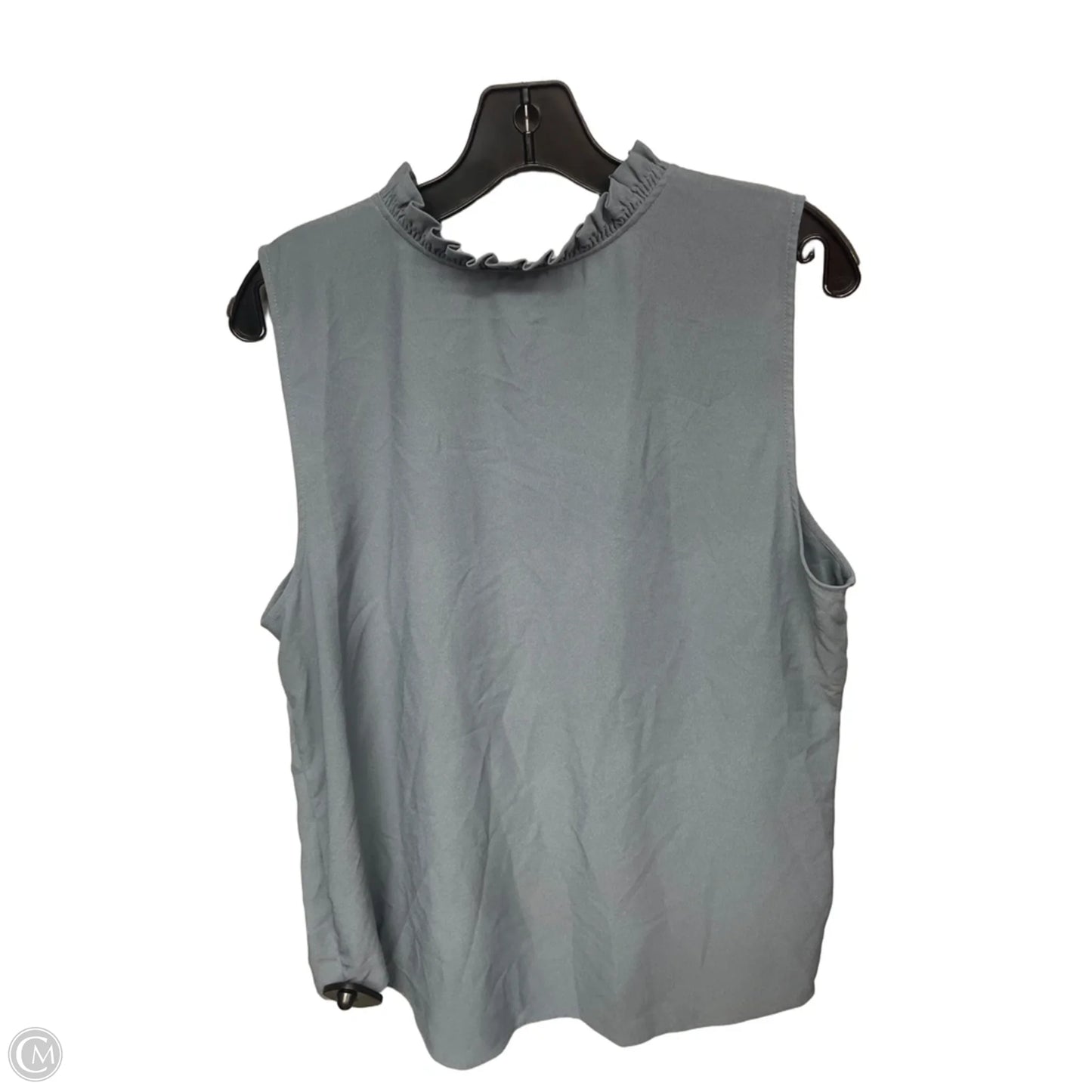 Top Sleeveless By Ann Taylor In Grey, Size: Xl