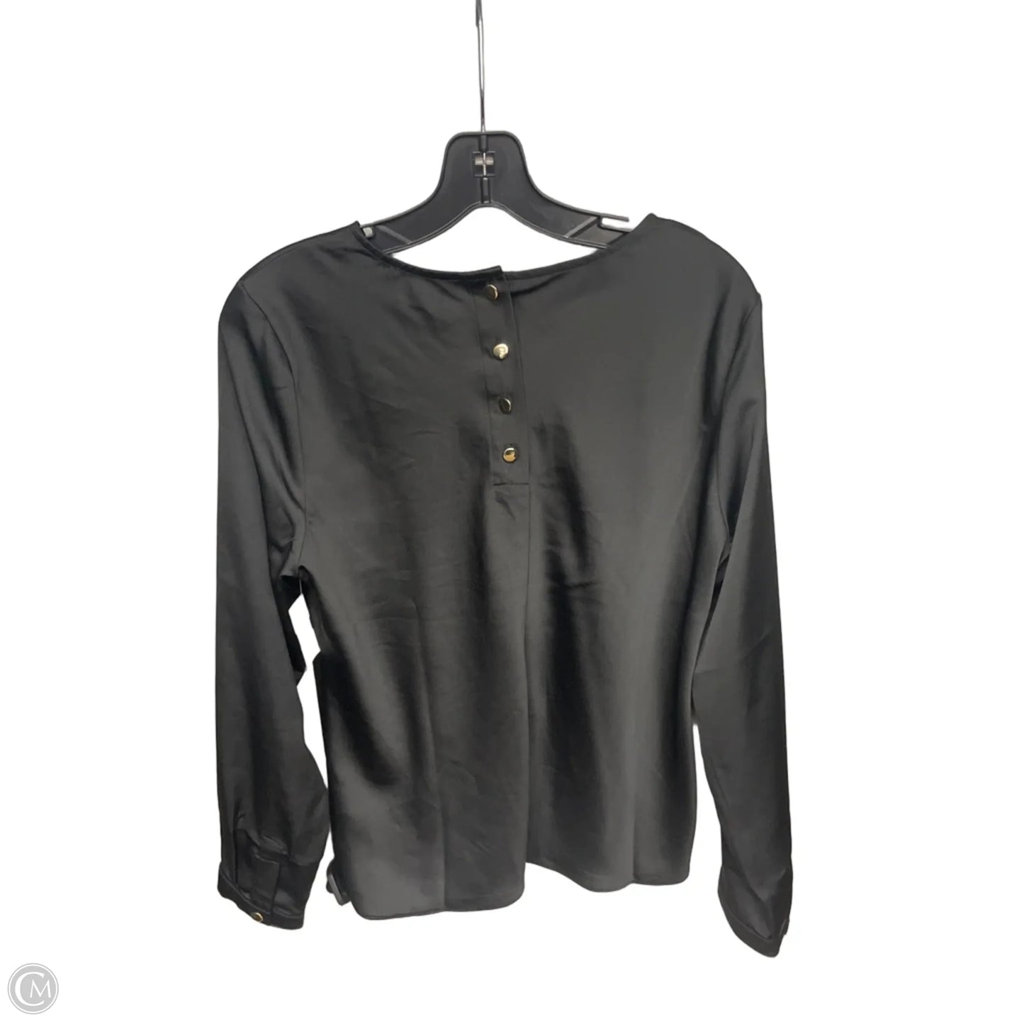 Top Long Sleeve By J. Crew In Black, Size: M