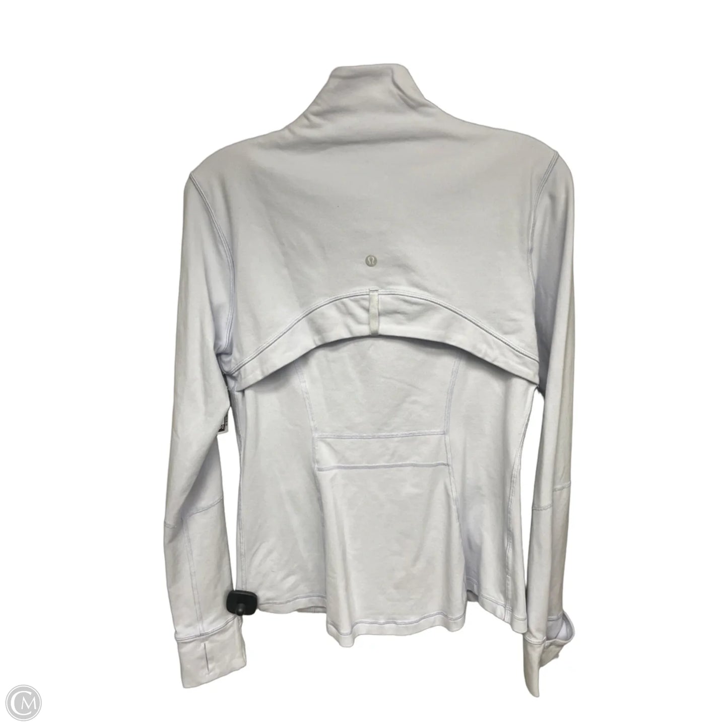 Athletic Jacket By Lululemon In Blue, Size: 10