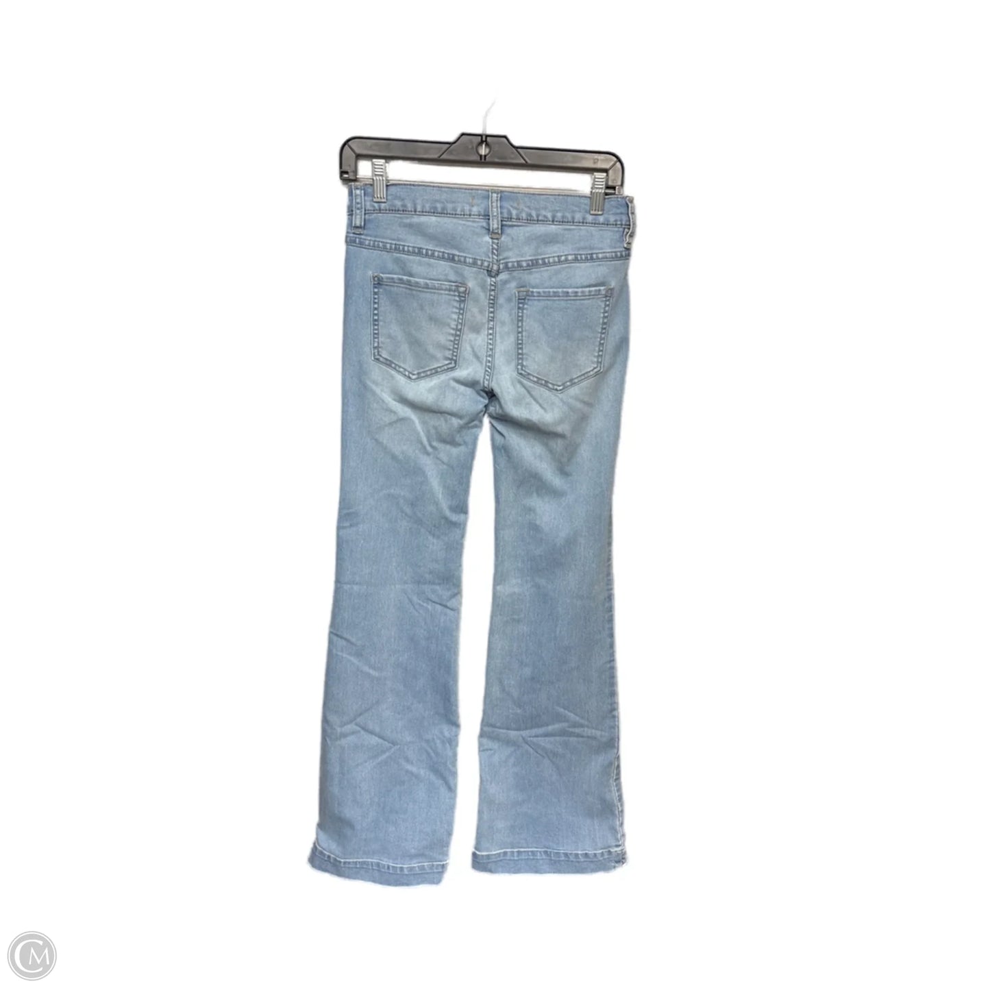 Jeans Flared By Free People In Blue Denim, Size: 2