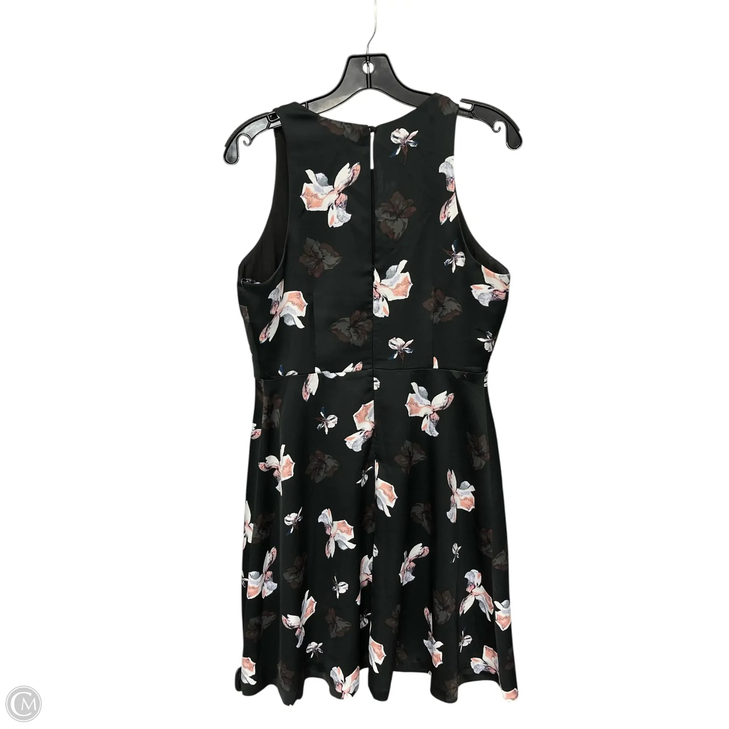 Dress Party Short By Banana Republic In Black & Pink, Size: 8