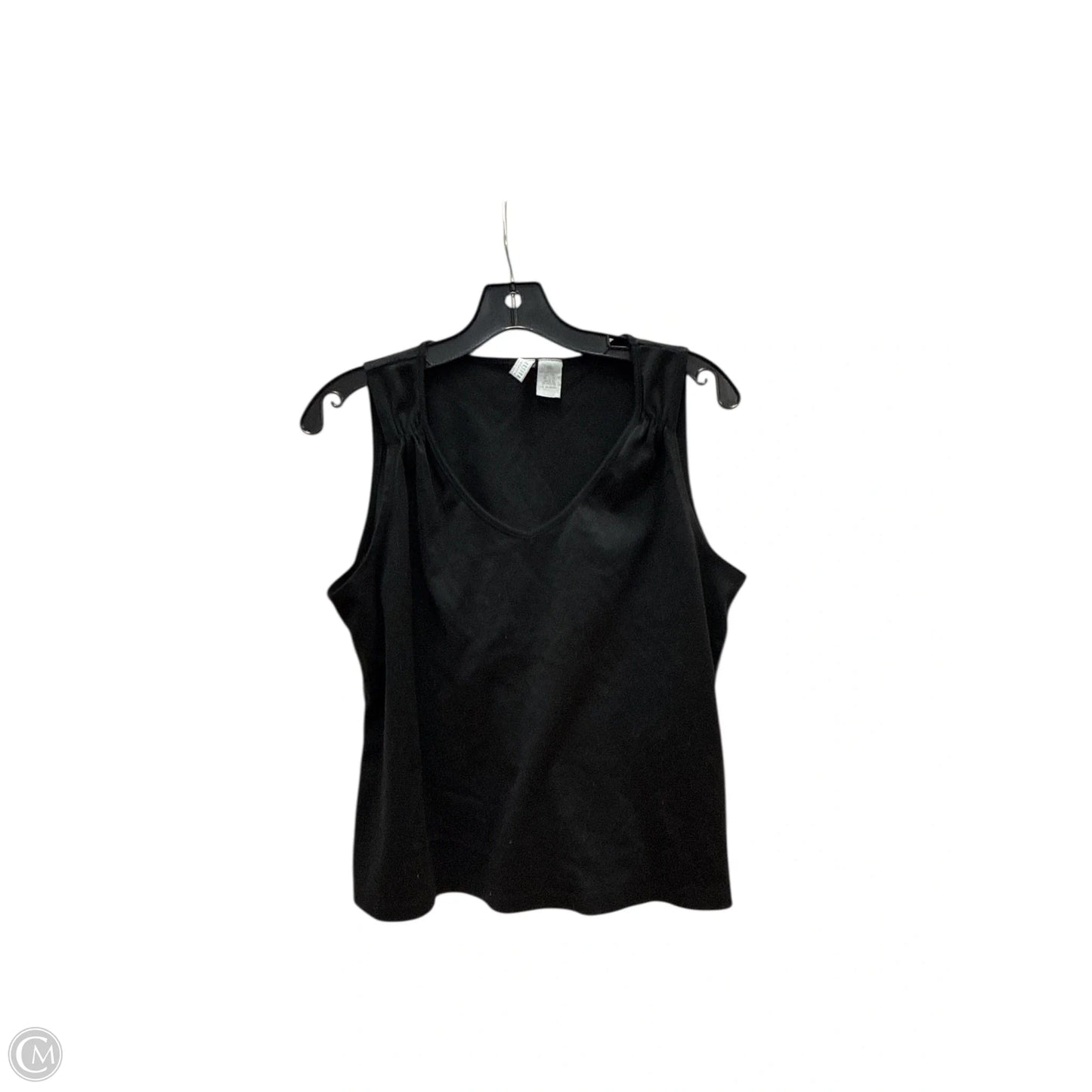 Tank Top By Cherokee In Black, Size: Xl