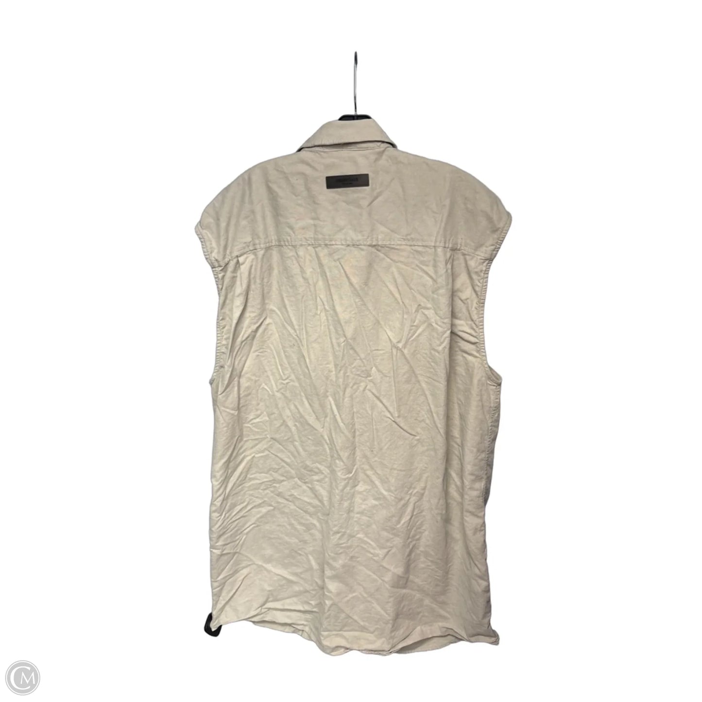 Dress Casual Short By Cma In Beige, Size: Xl