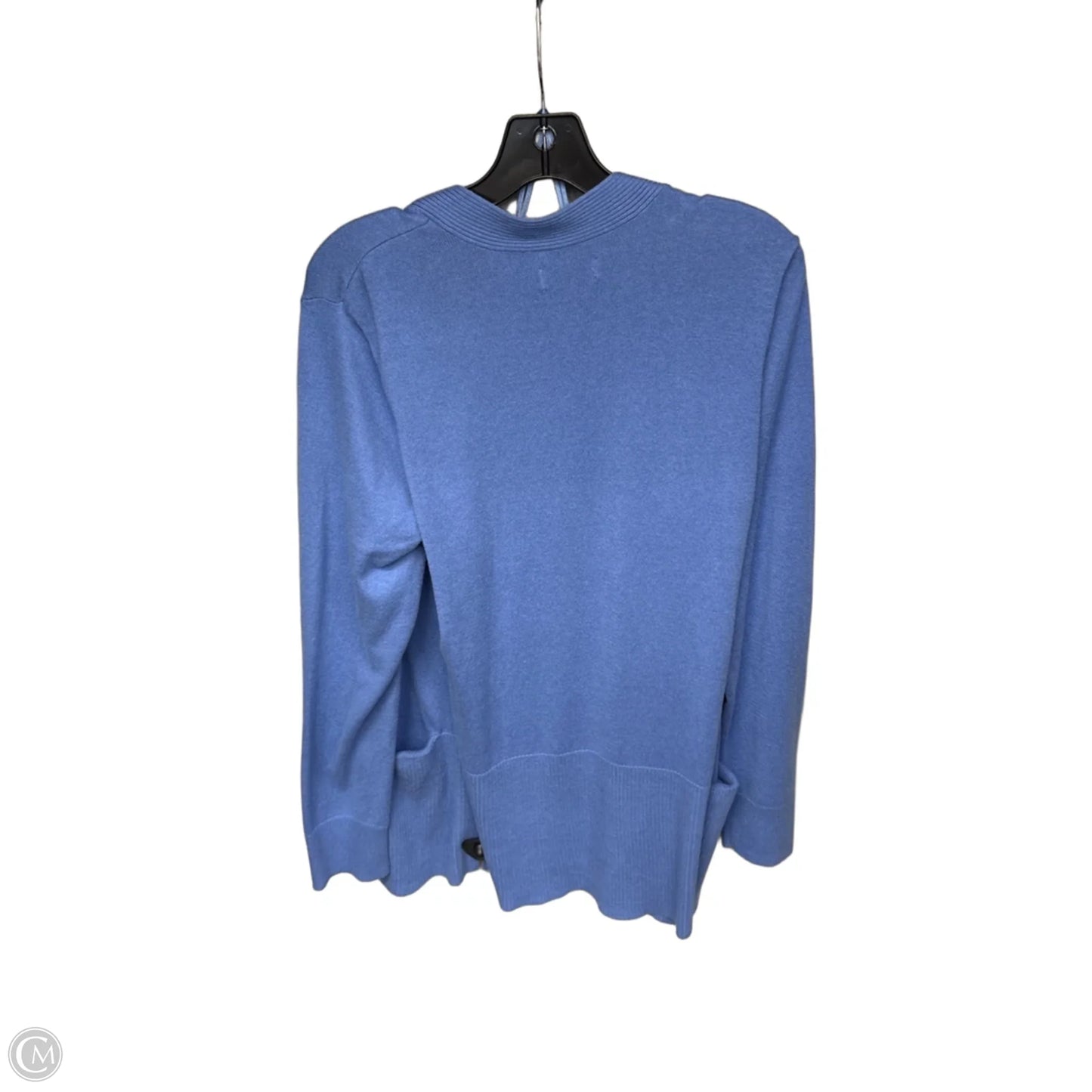 Cardigan By Croft And Barrow In Blue, Size: Xl