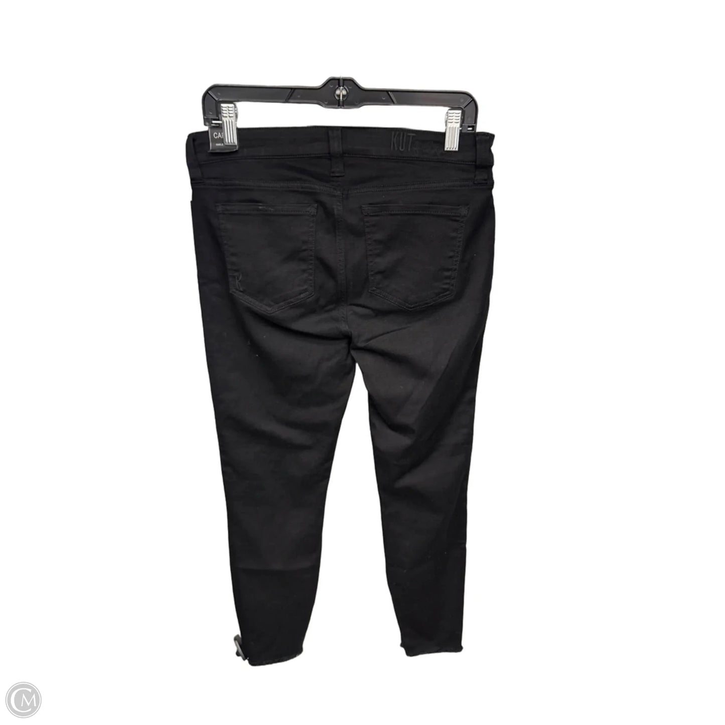 Jeans Skinny By Kut In Black, Size: 8