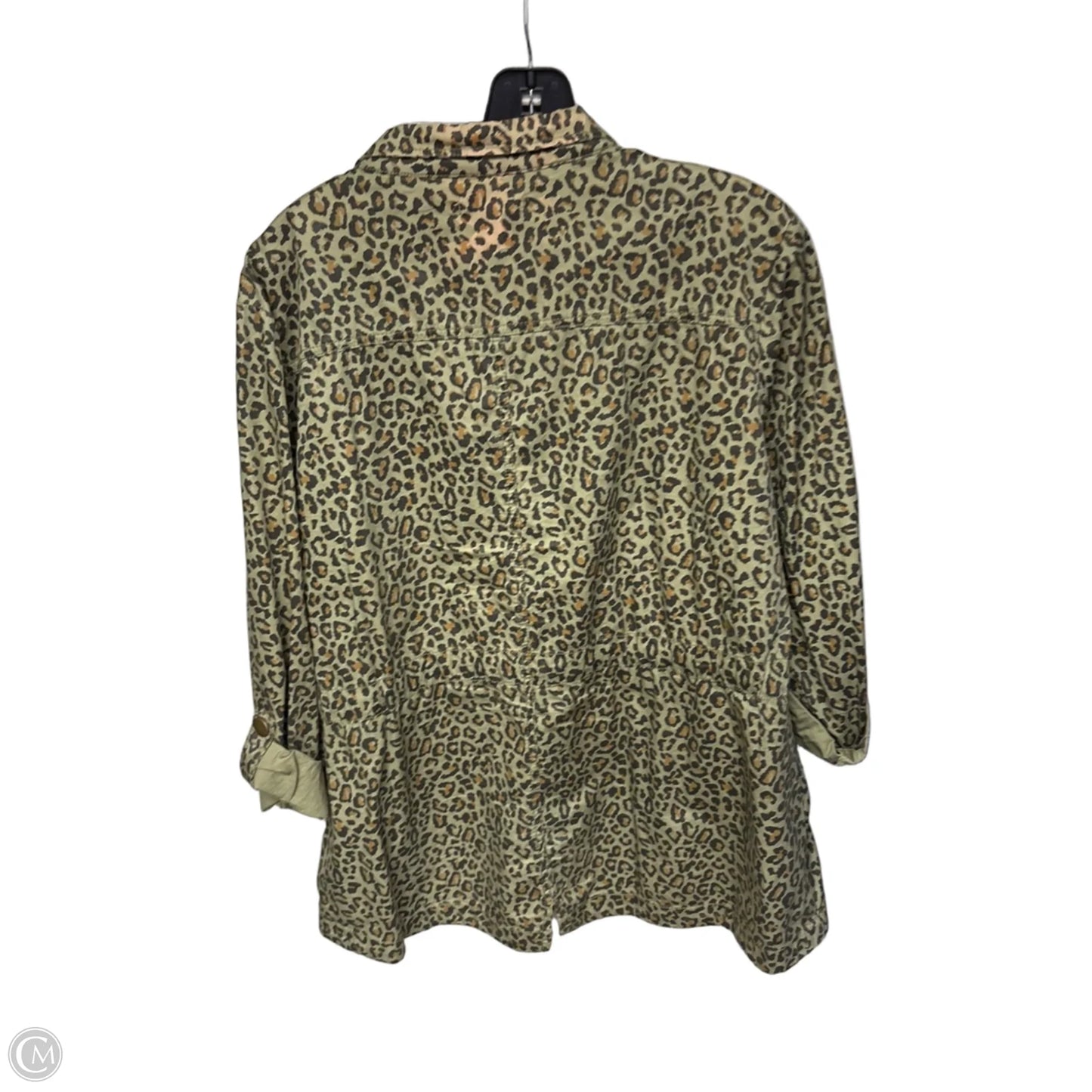 Jacket Other By Maurices In Animal Print, Size: Xl