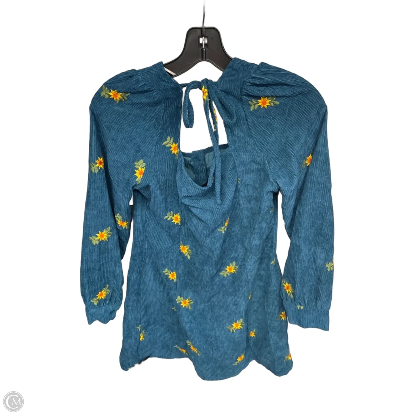 Dress Casual Short By Cider In Blue, Size: S