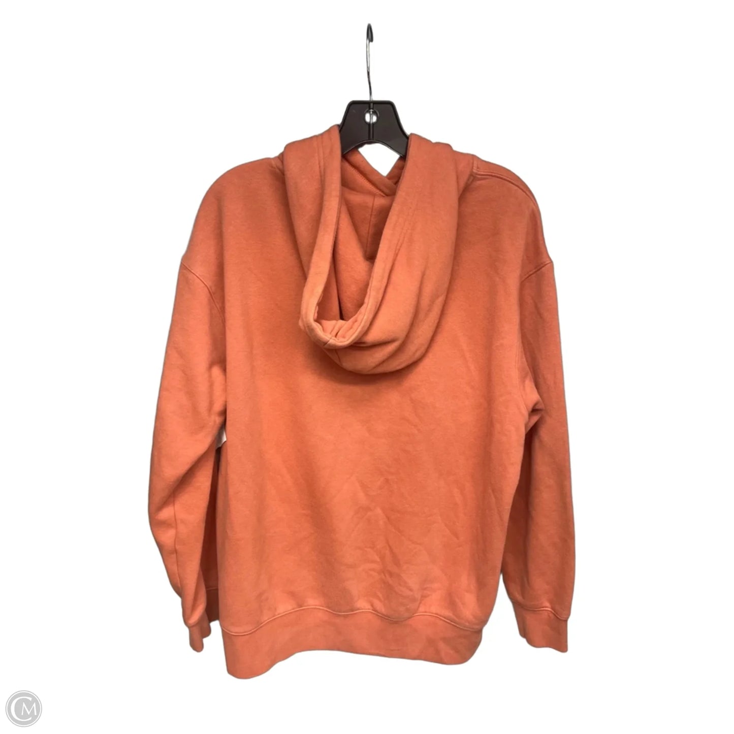 Athletic Sweatshirt Hoodie By Nike In Orange, Size: Xs