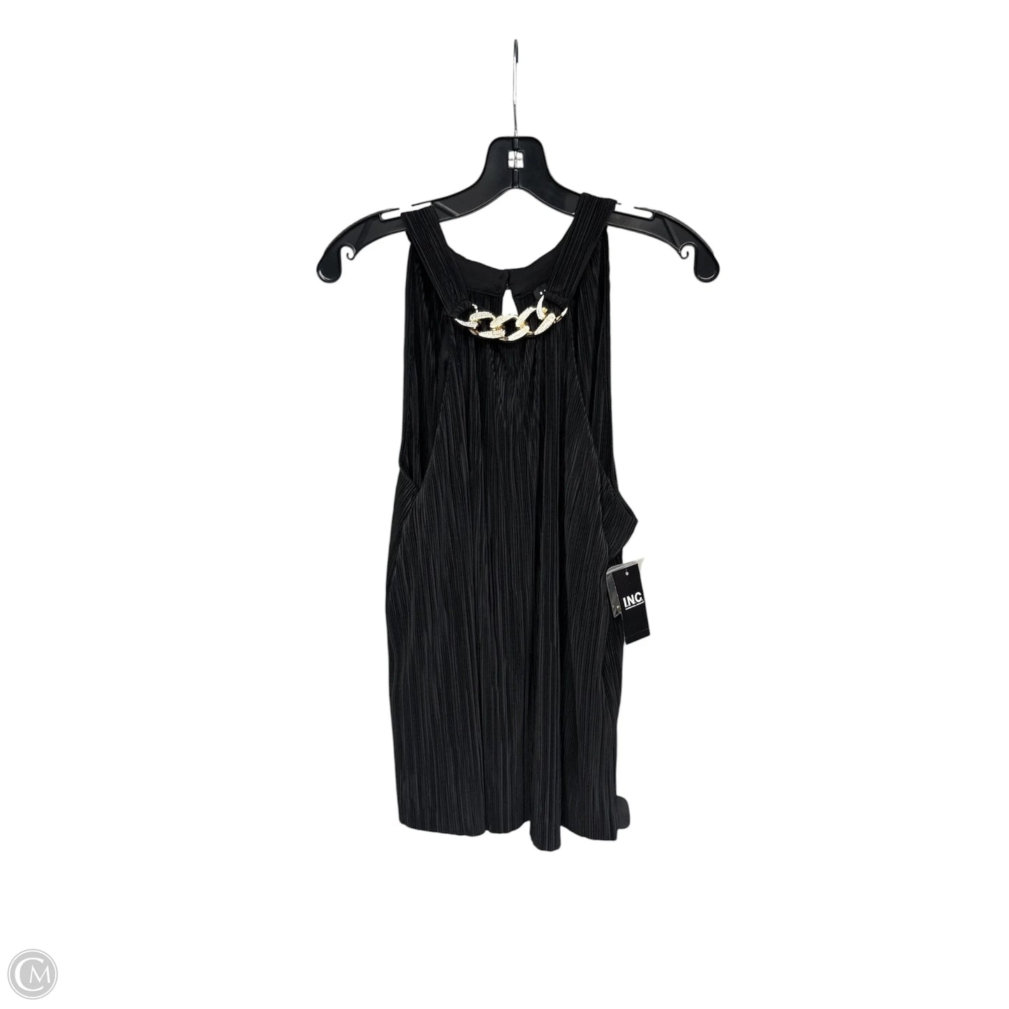 Top Sleeveless By Inc In Black, Size: Xl