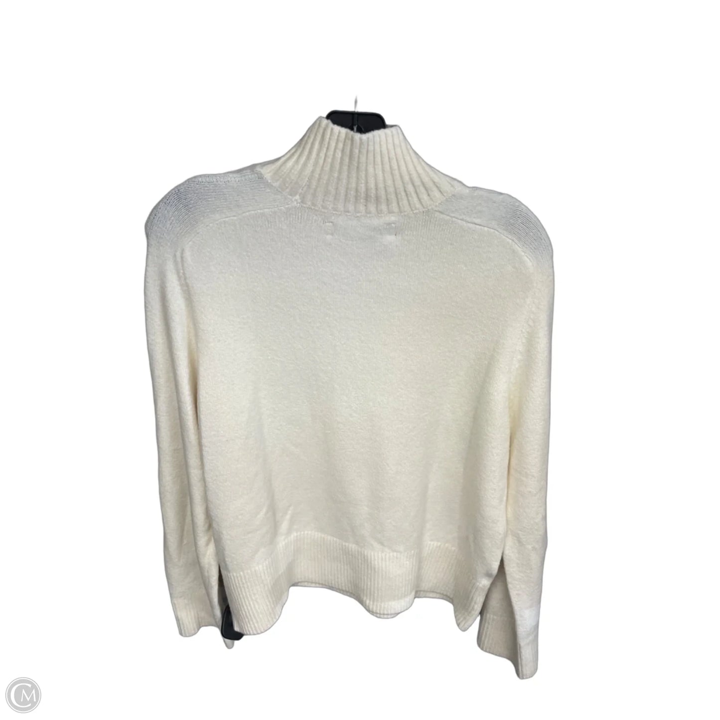 Sweater By Loft In Cream, Size: M