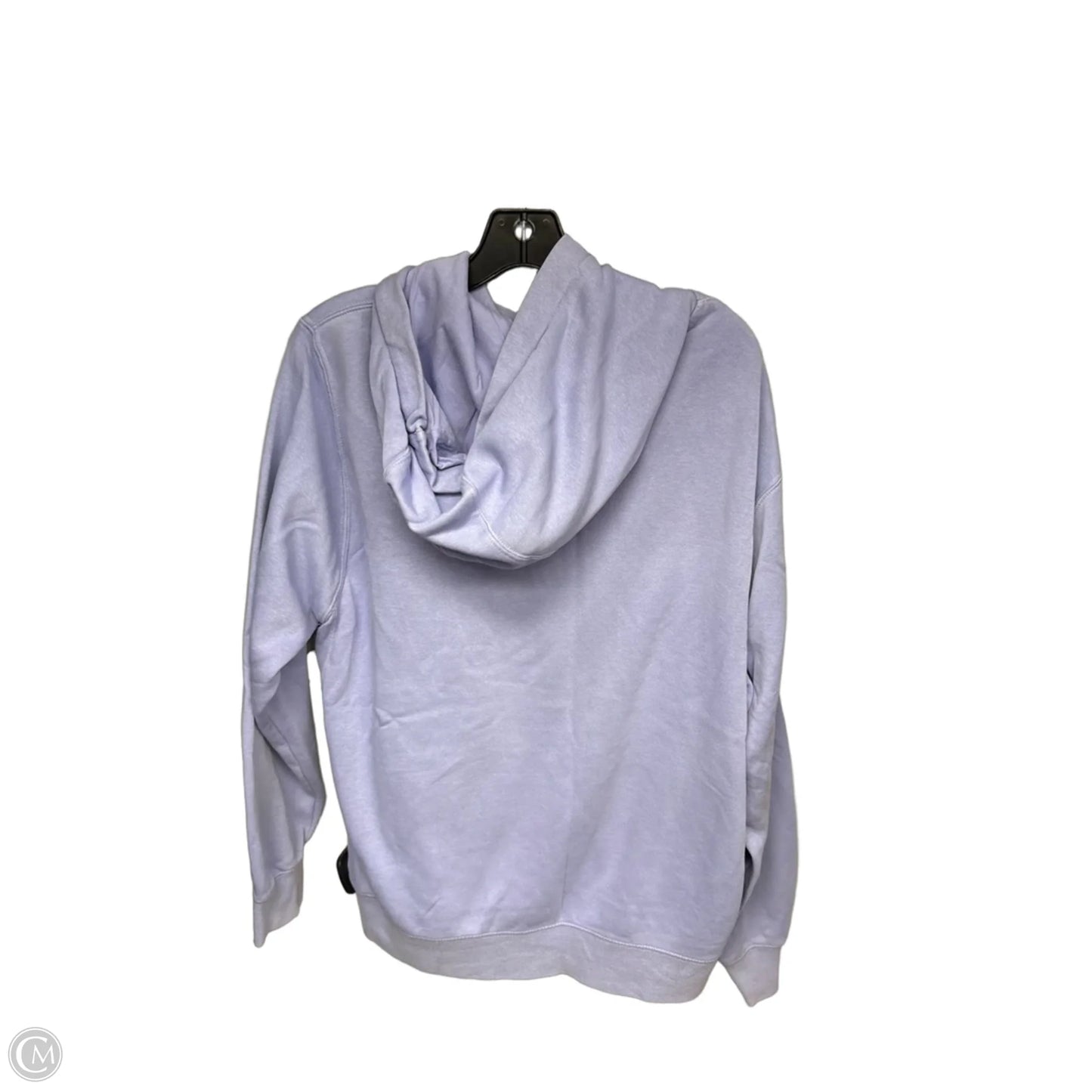 Sweatshirt Hoodie By Nike Apparel In Purple, Size: L