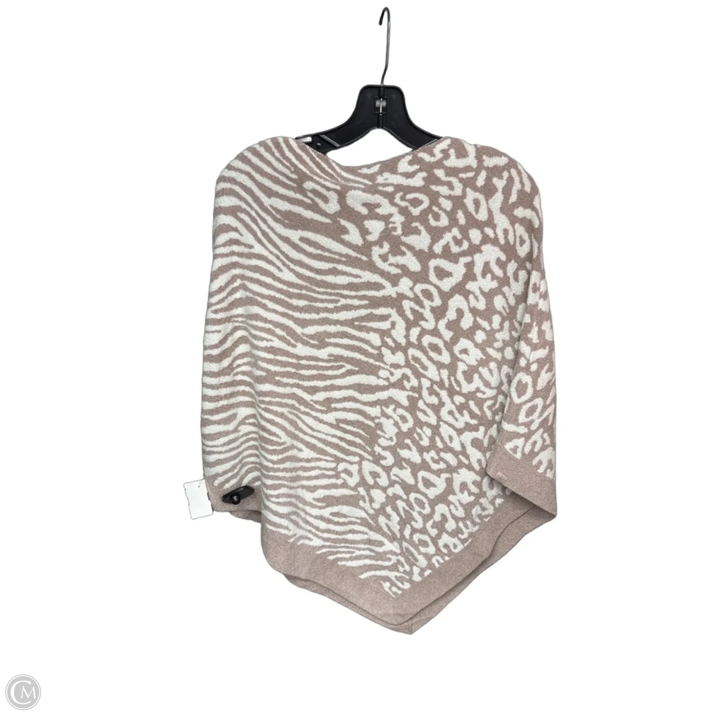 Poncho By Barefoot Dreams In Animal Print, Size: Osfm