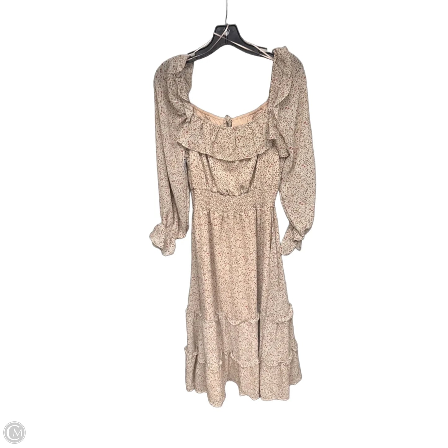 Dress Casual Maxi By Vici In Floral Print, Size: M