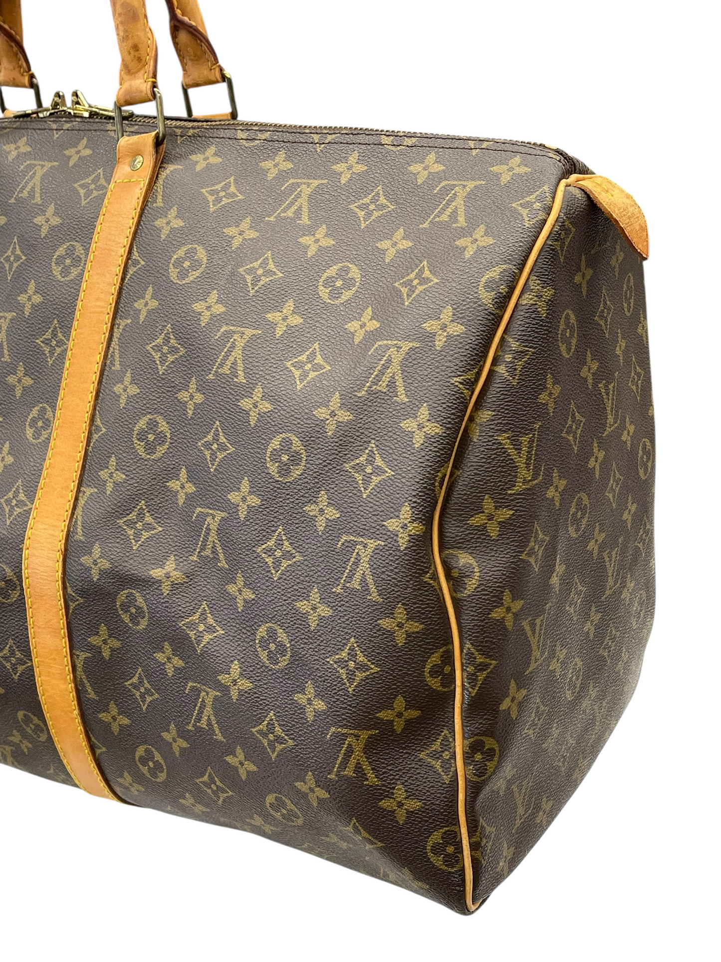 DUFFLE AND WEEKENDER LUXURY DESIGNER by LOUIS VUITTON In BROWN, Size: LARGE