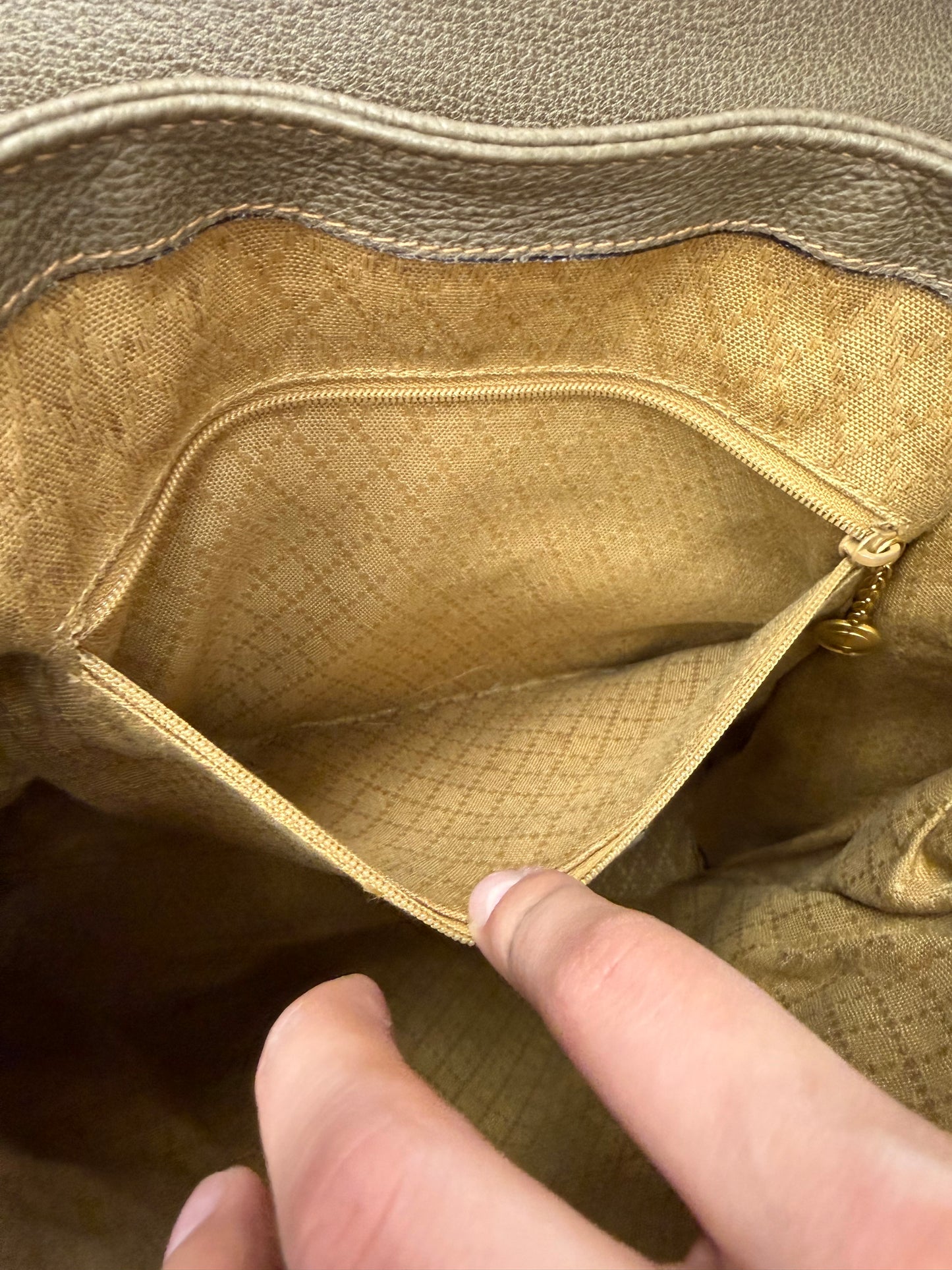 Backpack Luxury Designer By Gucci, Size: Large