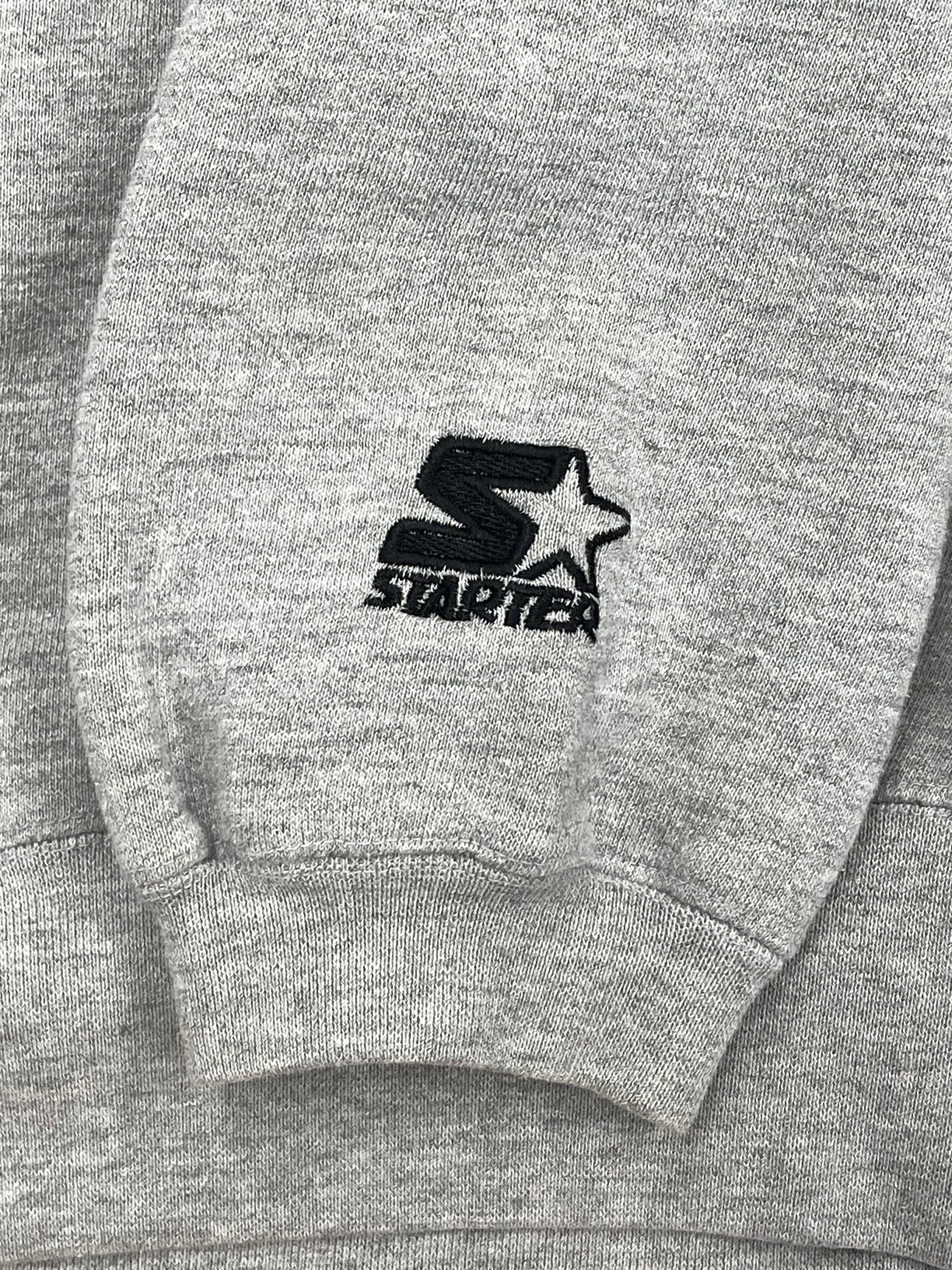 Athletic Sweatshirt Crewneck By Clothes Mentor In Grey & Purple, Size: L