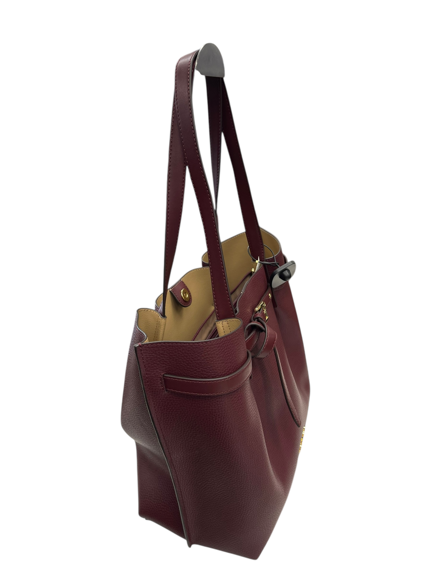HANDBAG DESIGNER by MICHAEL KORS In MAROON, Size: LARGE