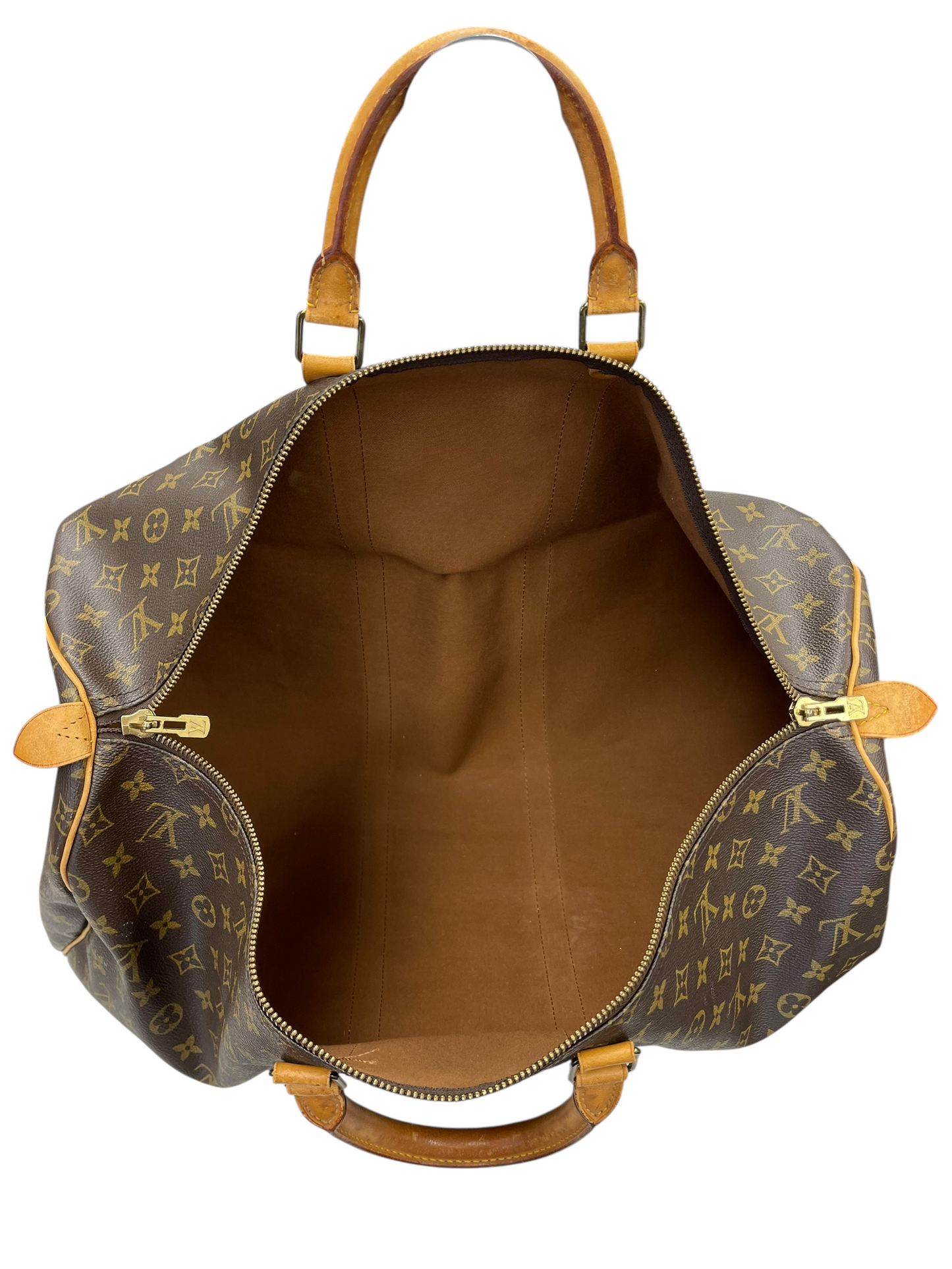 DUFFLE AND WEEKENDER LUXURY DESIGNER by LOUIS VUITTON In BROWN, Size: LARGE