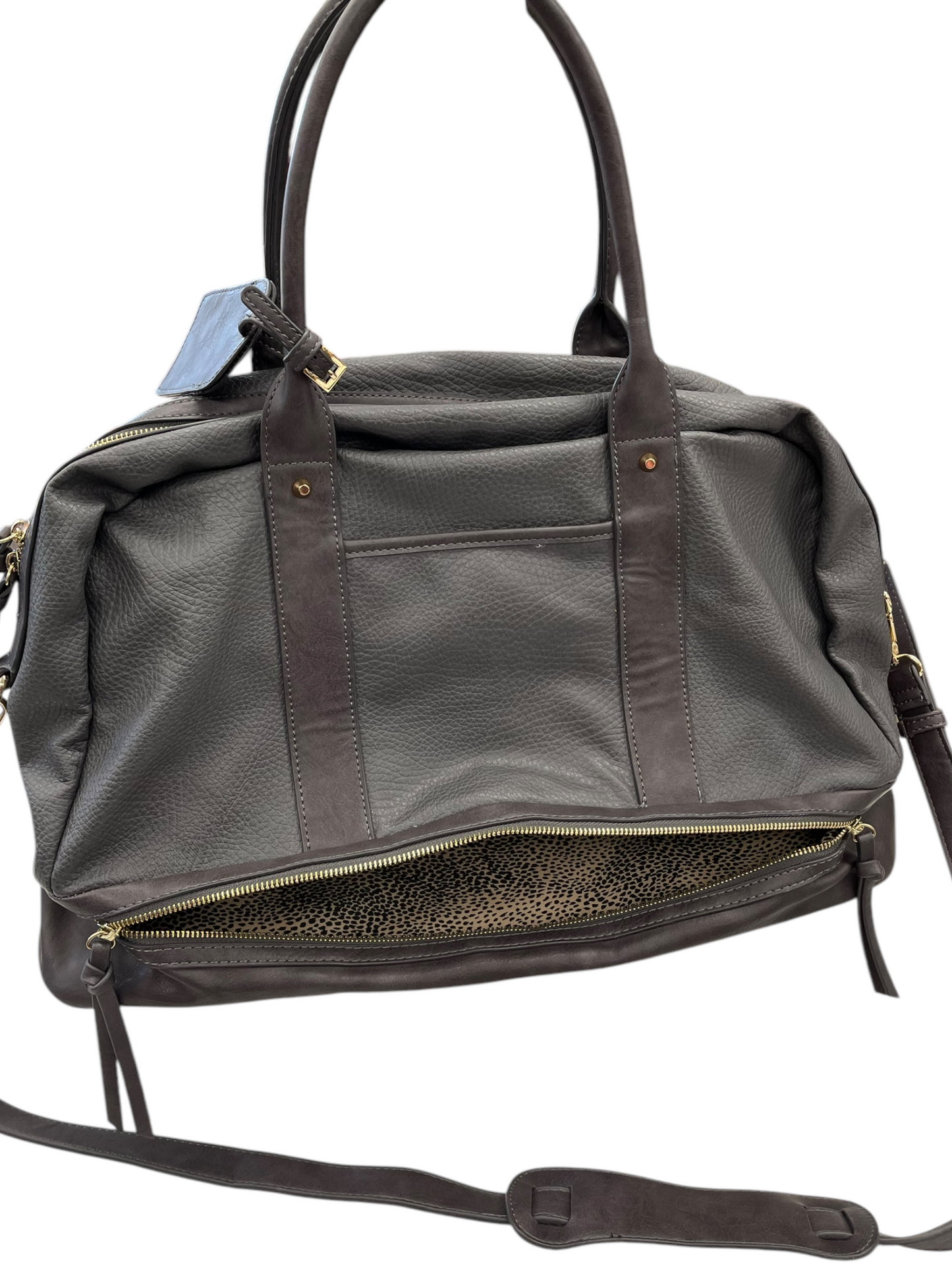 DUFFLE AND WEEKENDER by SOLE SOCIETY In GREY, Size: LARGE