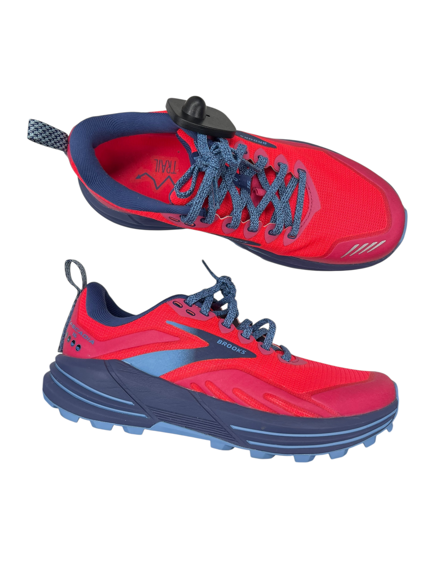Shoes Athletic By Brooks In Blue & Red, Size: 8