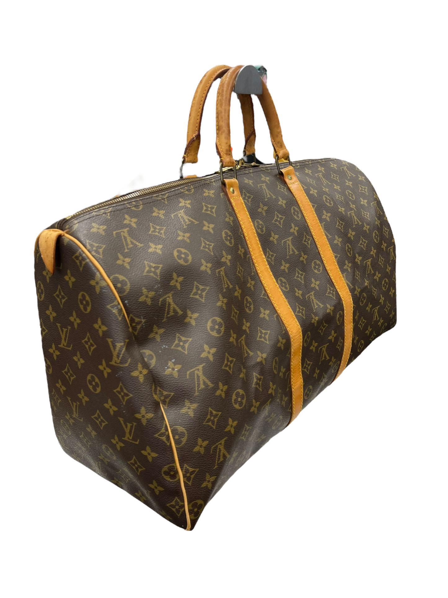DUFFLE AND WEEKENDER LUXURY DESIGNER by LOUIS VUITTON In BROWN, Size: LARGE