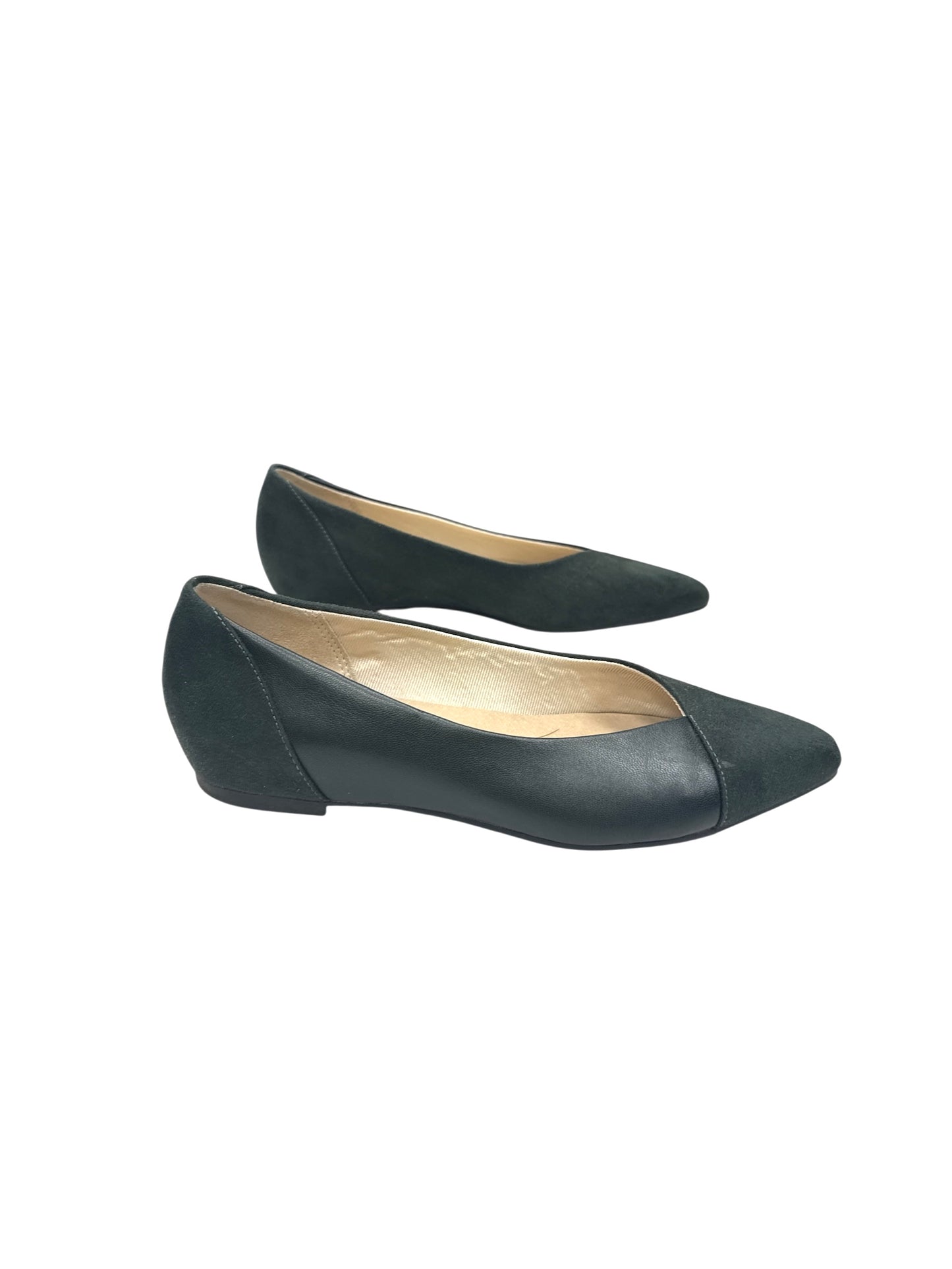 SHOES FLATS by CLOTHES MENTOR In GREEN, Size: 6.5