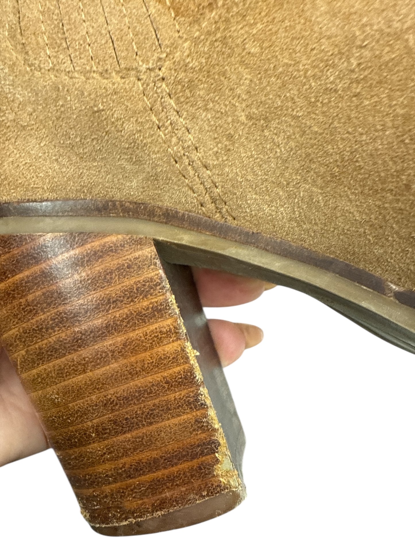 BOOTS ANKLE HEELS by DOLCE VITA In BROWN, Size: 7.5
