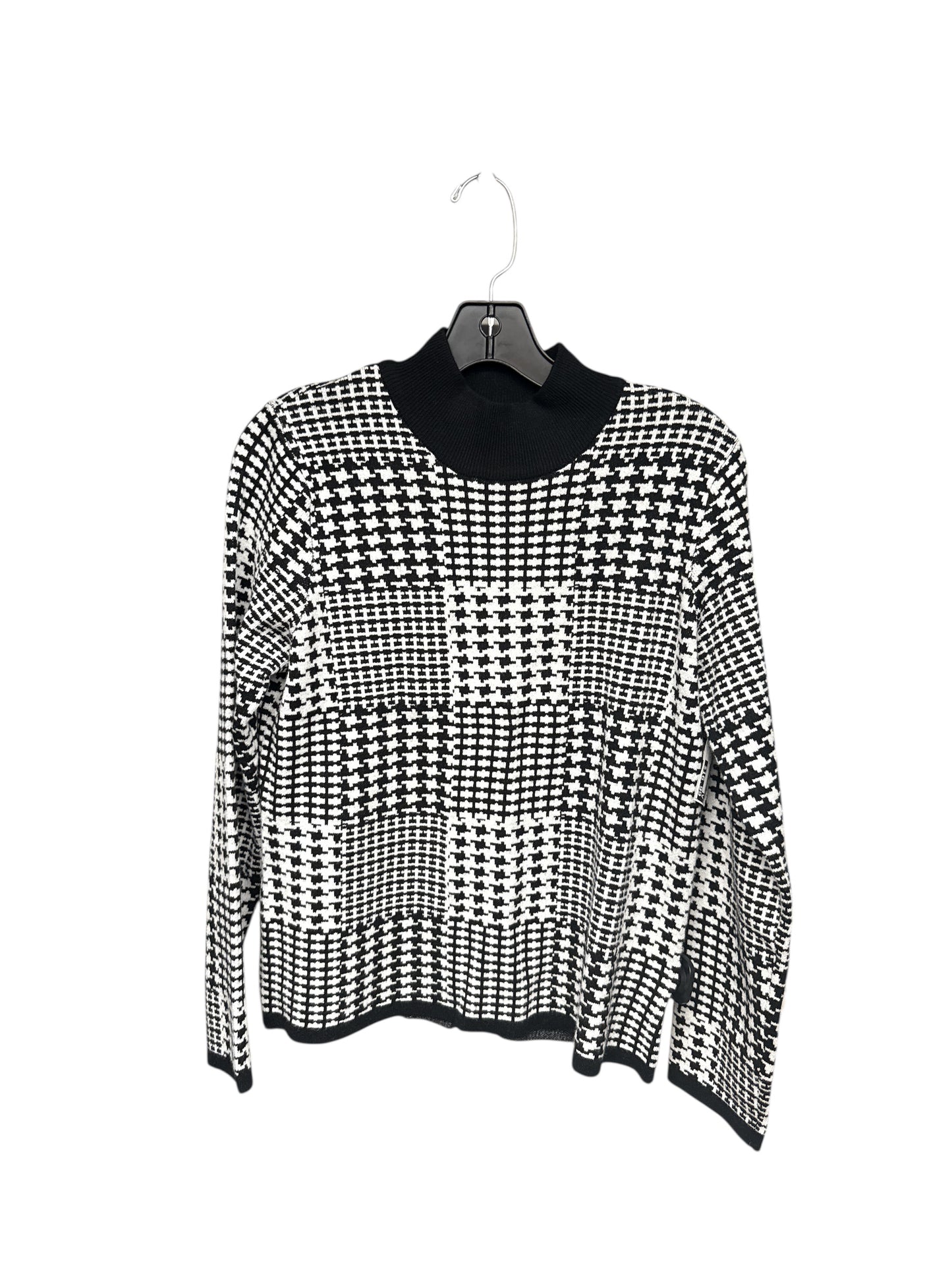 SWEATER by JOSEPH A. In BLACK & WHITE, Size: L