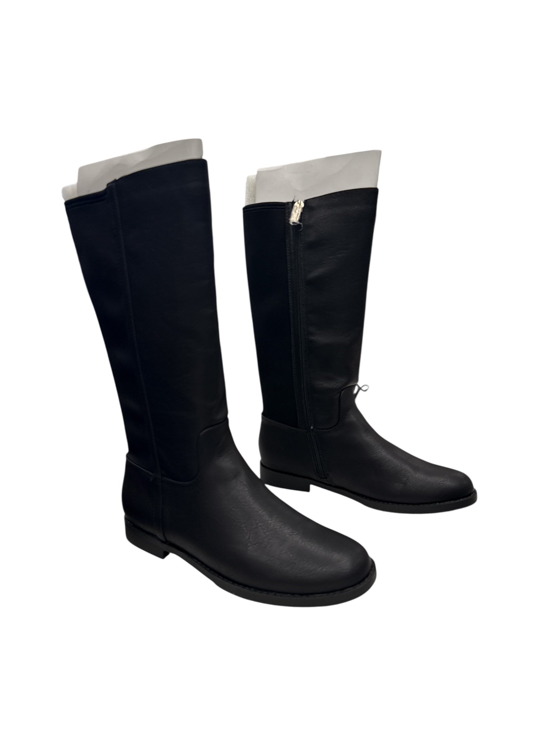 BOOTS KNEE FLATS by KENNETH COLE In BLACK, Size: – Clothes