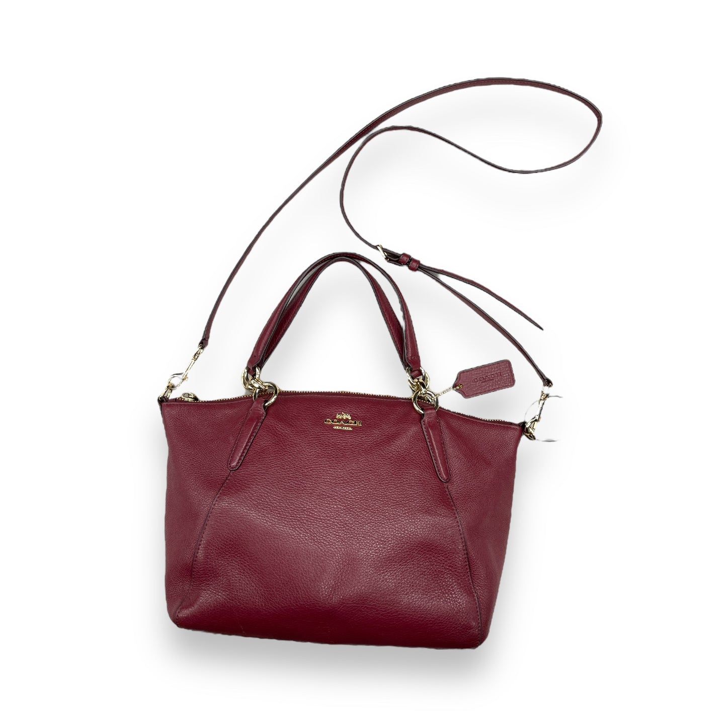 Crossbody Designer By Coach Size: Medium