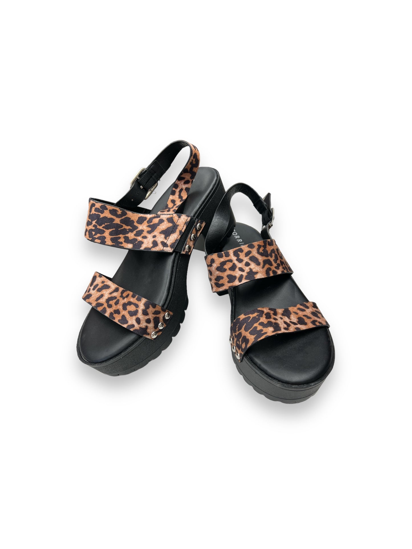 Sandals Heels Block By Torrid Size: 10