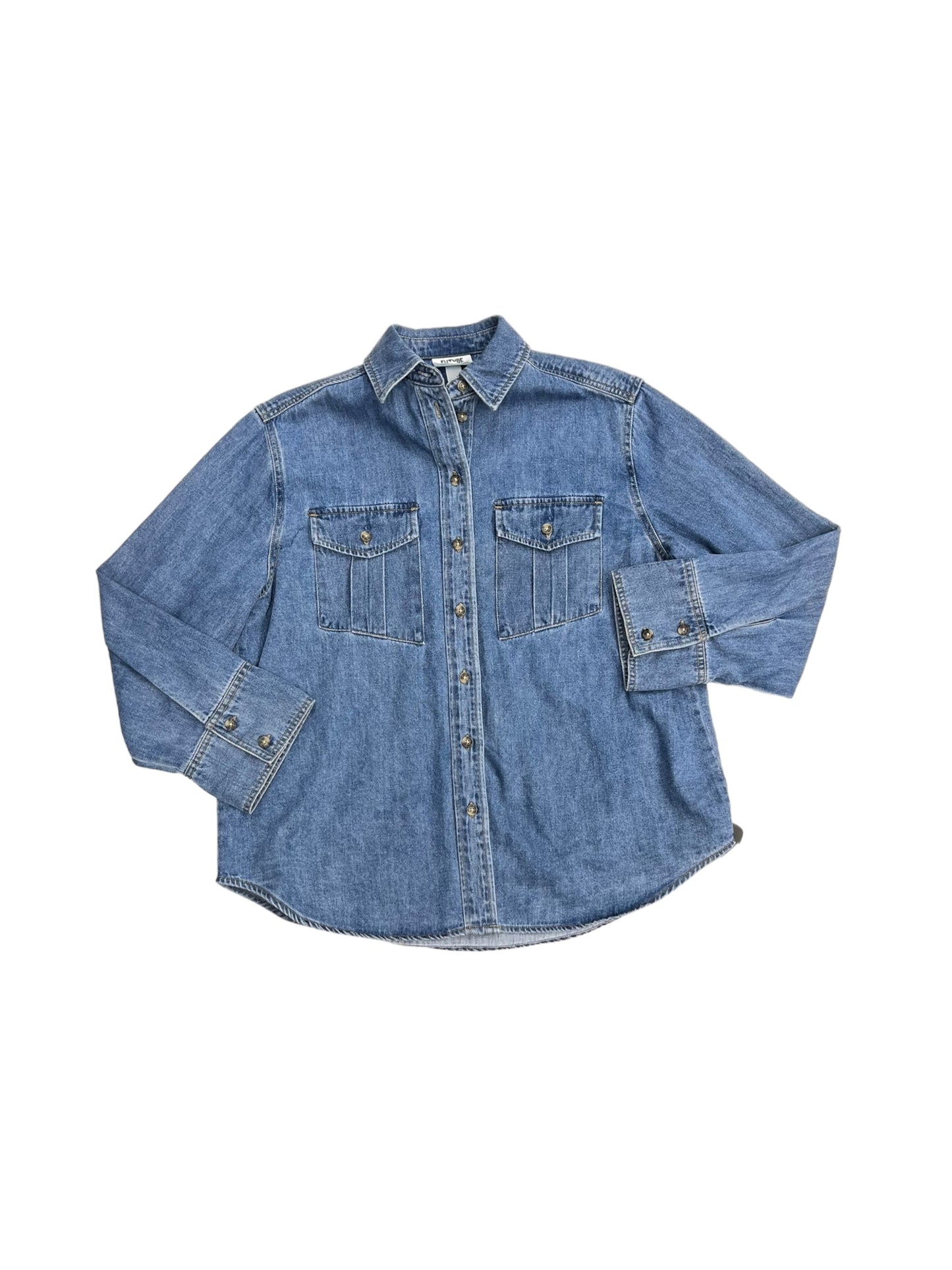 Jacket Shirt By FUTURE COLLECTIVE Size: Xxs
