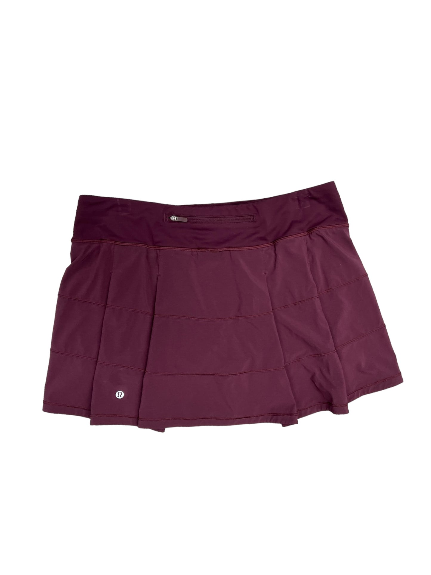 Athletic Skort By Lululemon Size: 10tall